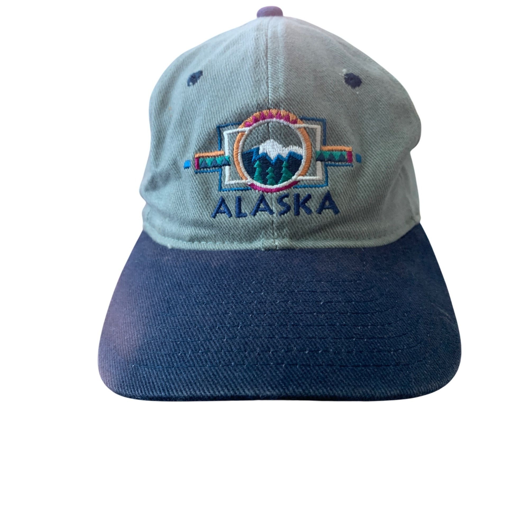 Other 13. Baseball Cap Alaska Embroidered Mountain Size ONE SIZE - 1 Thumbnail
