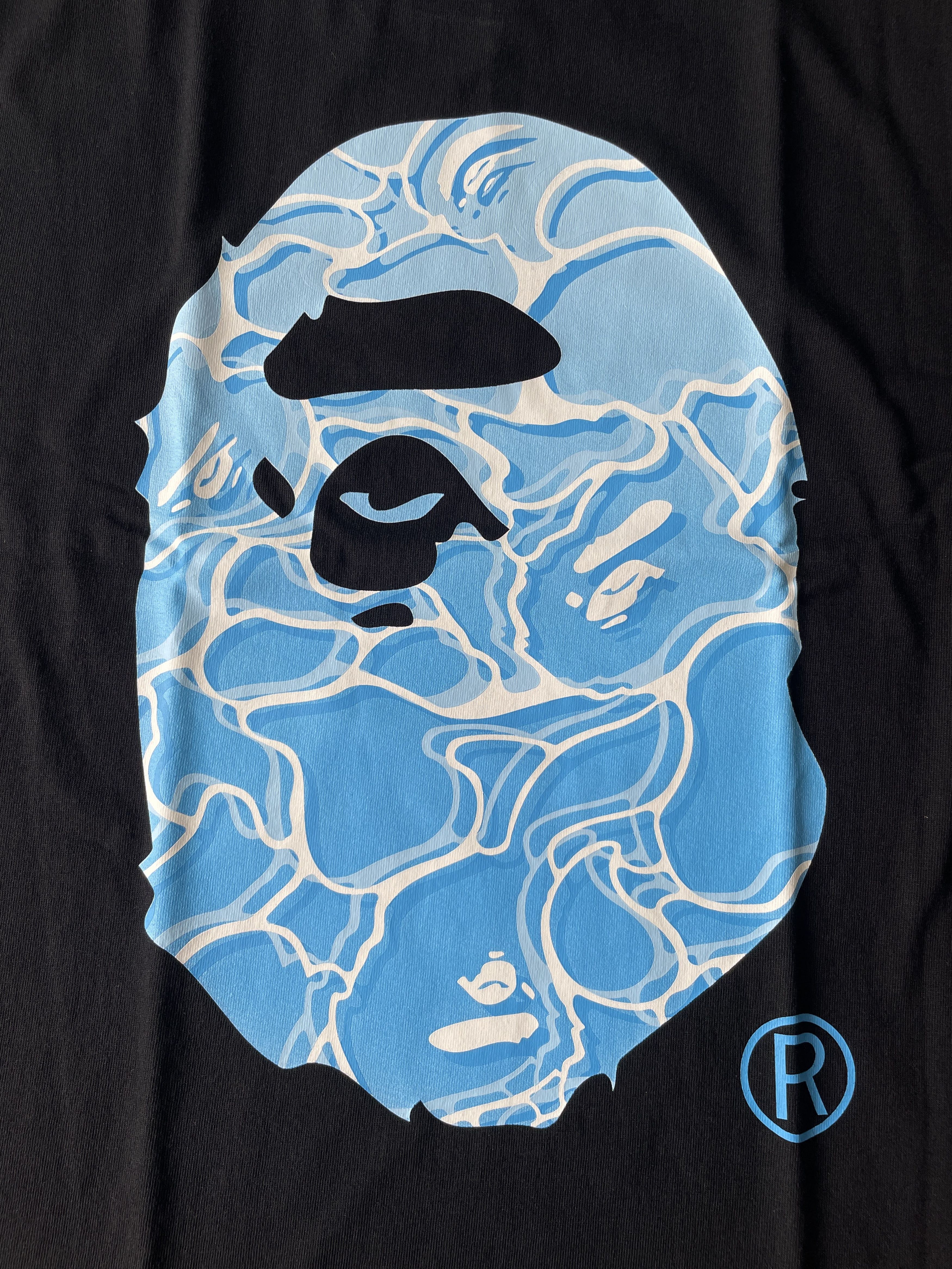 Bape ABC SEA SURFACE CAMO APE HEAD TEE Size US M / EU 48-50 / 2 - 2 Thumbnail