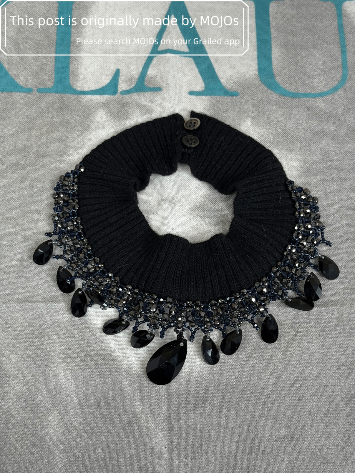 Undercover Undercover Knitwear Gem Necklace mojos36198 Size ONE SIZE - 2 Thumbnail