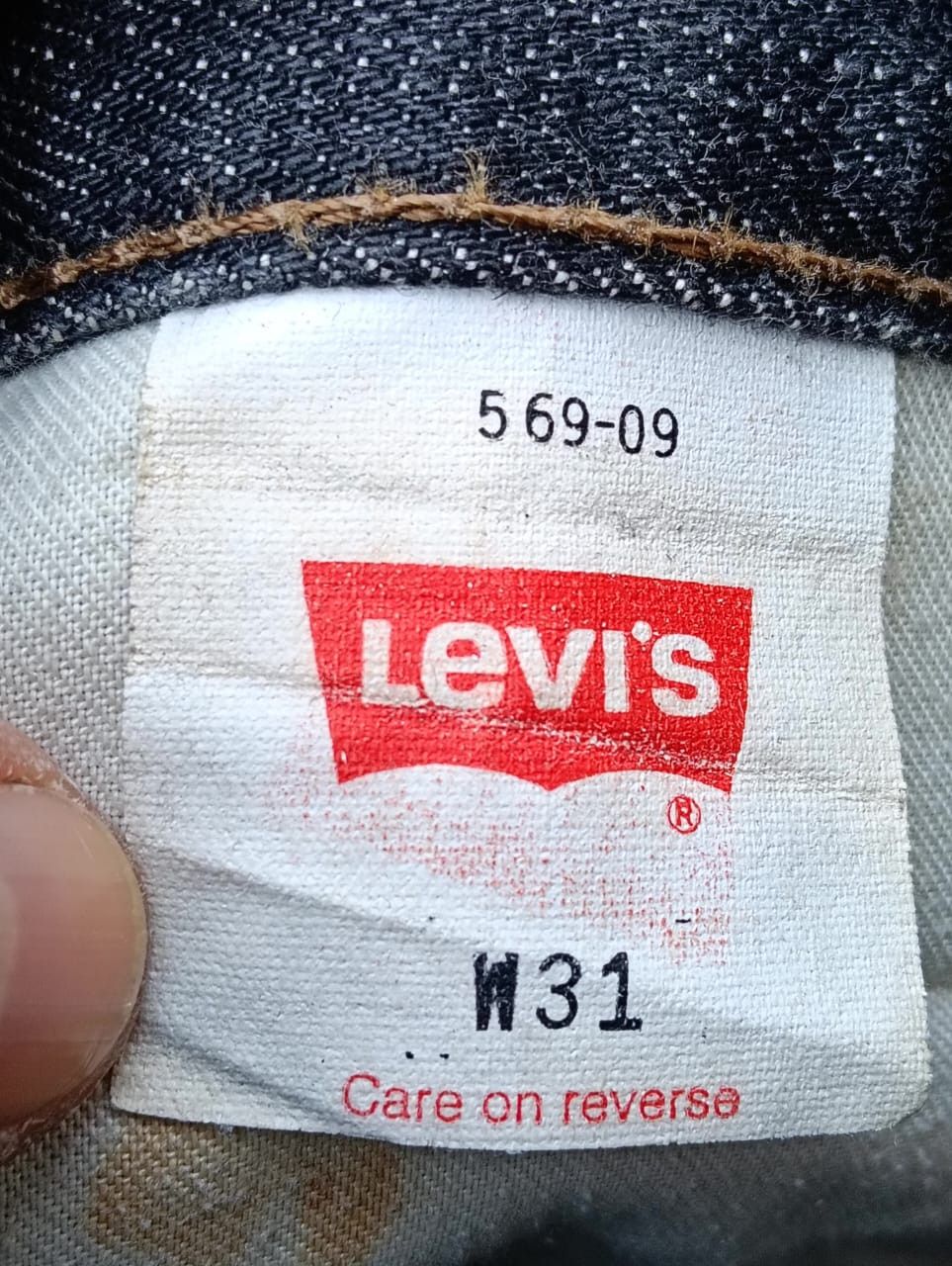 Levi's Levi's 569 Baggy Loose Fit Denim Pants faded black. Size US 31 - 7 Thumbnail