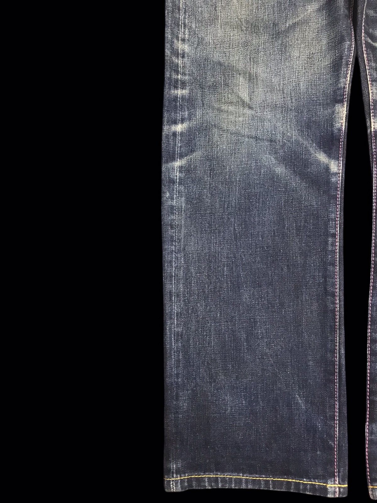 Japanese Brand 💥RAW DENIM💥MOMOTARO Heavyweight Selvedge Biker Denim F110 Size US 30 / EU 46 - 6 Thumbnail