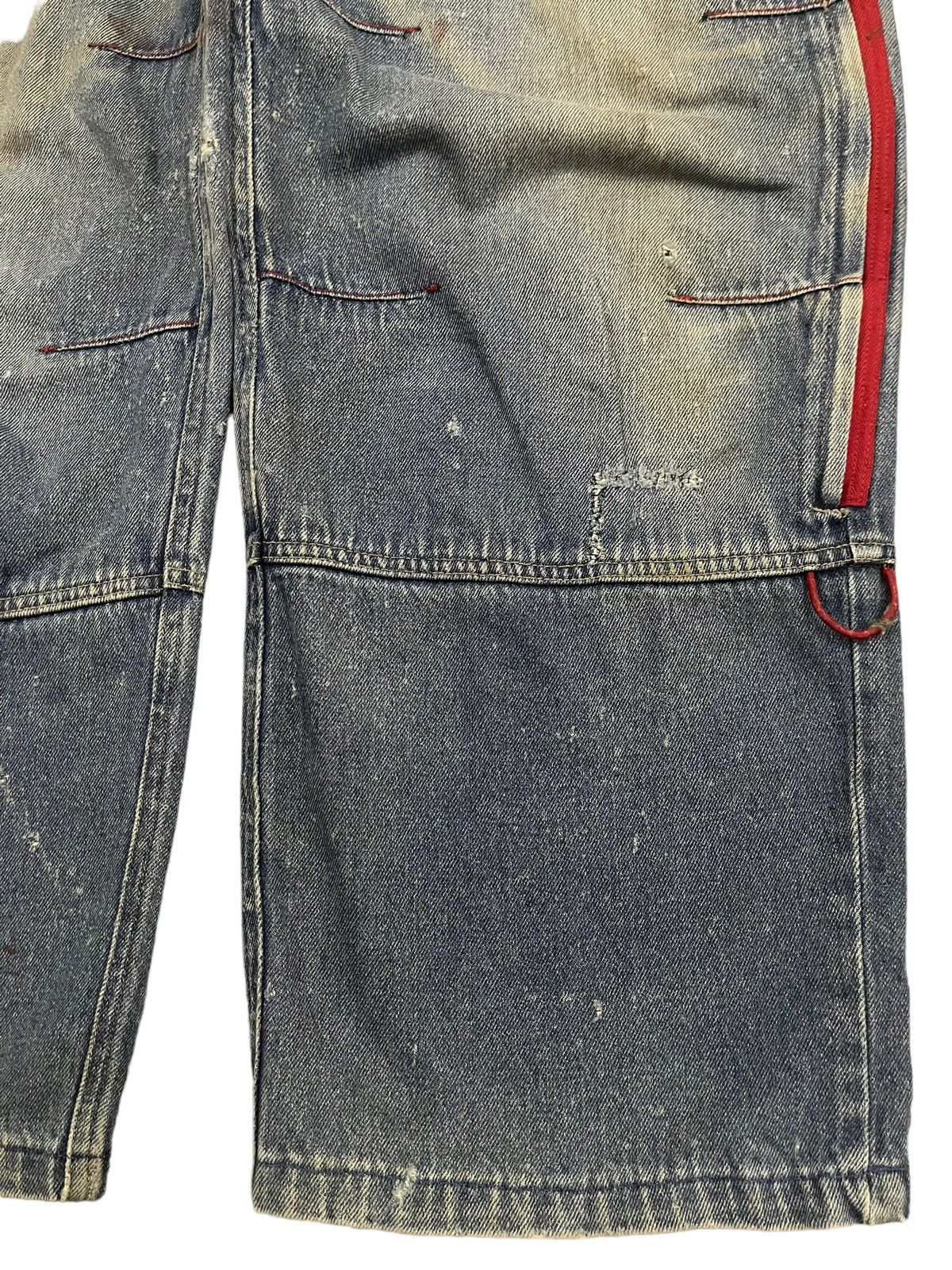 JNCO Vintage Japan Manchury Mud Wash Cargo Baggy Jeans Size US 34 / EU 50 - 6 Thumbnail