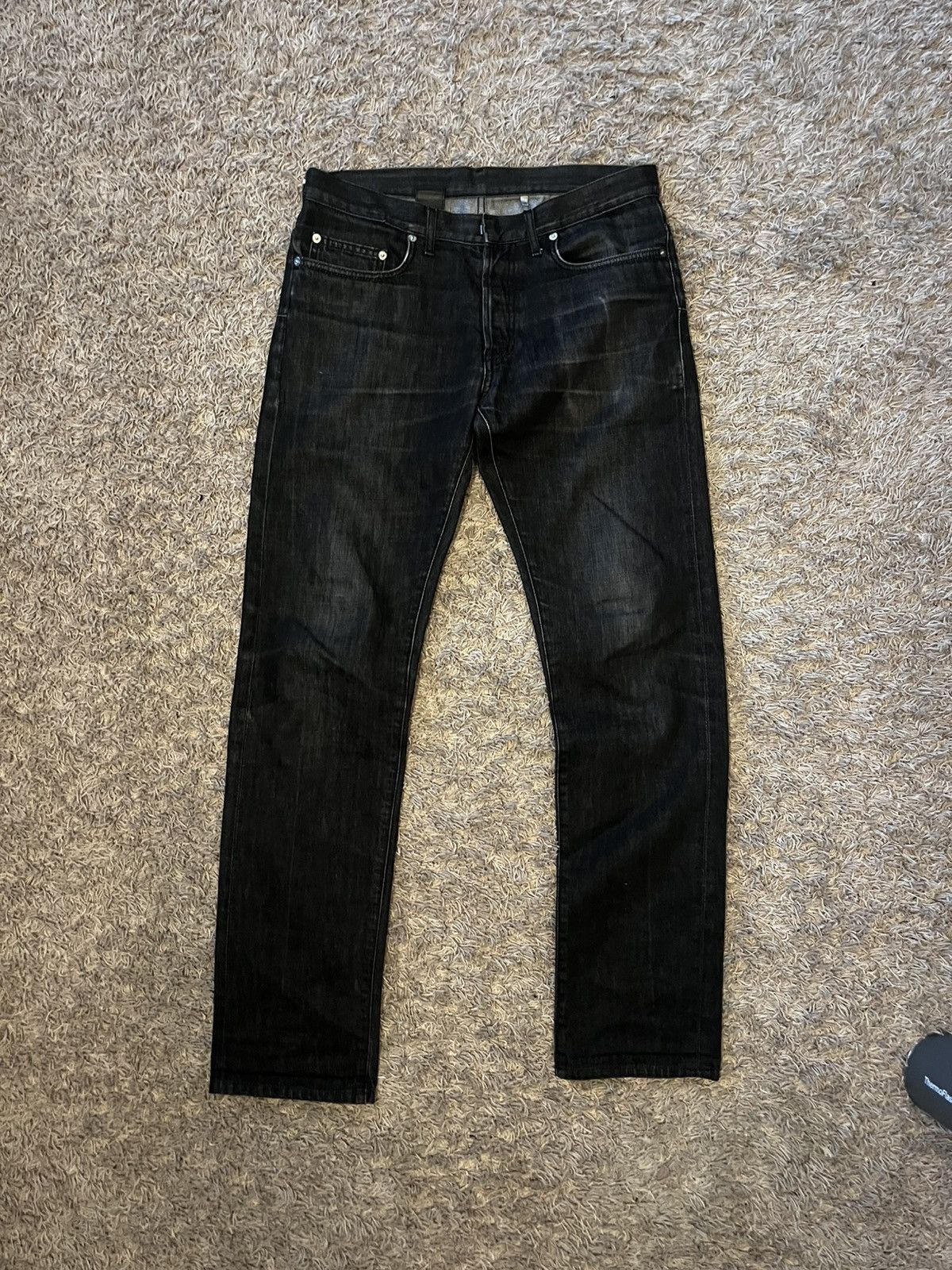 Dior dior homme black denim jeans Size US 32 / EU 48 - 1 Thumbnail