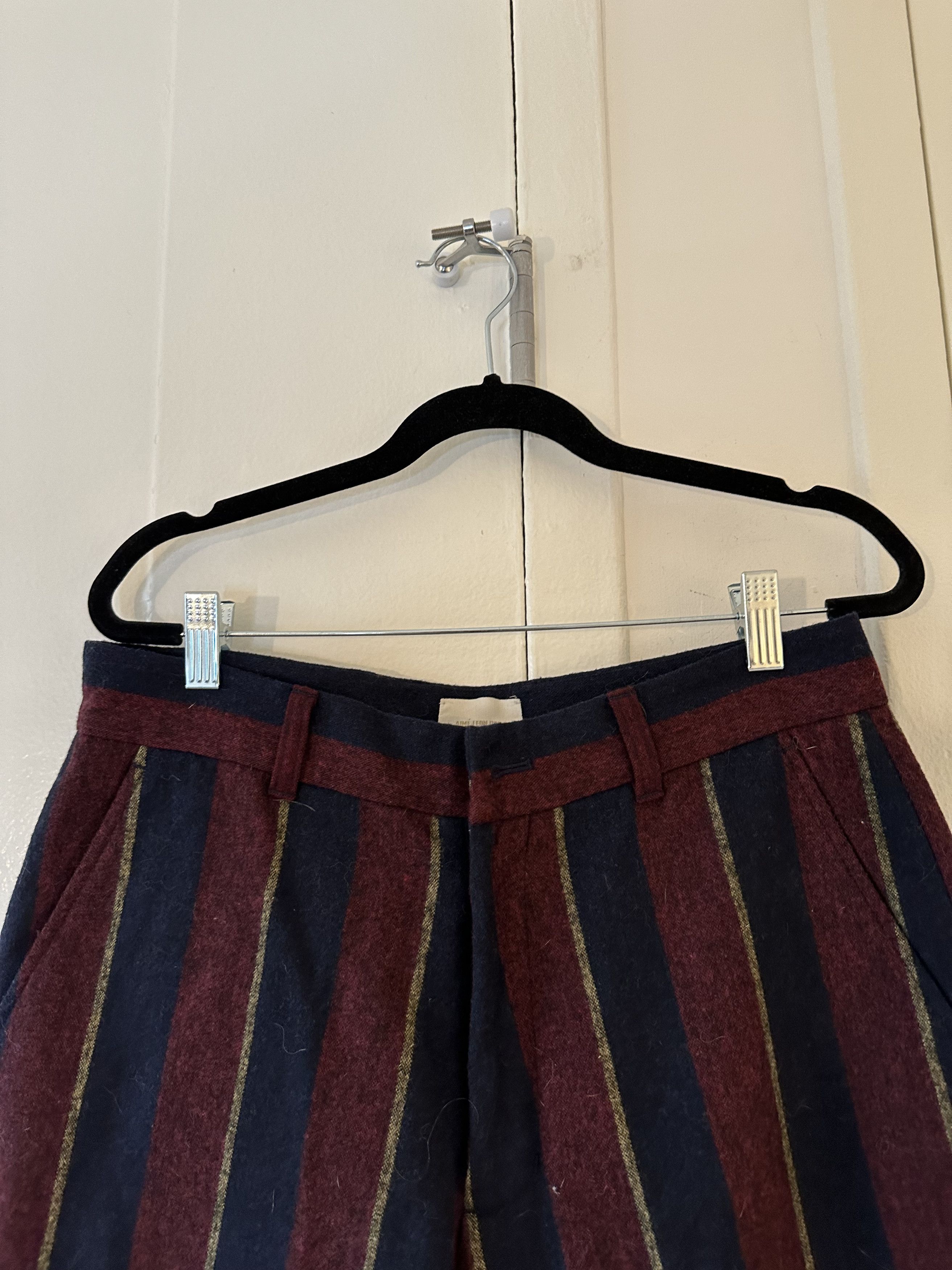 Aime Leon Dore Aime Leon Dore Multi Stripe Wool Blend Trousers Size US 32 / EU 48 - 2 Thumbnail