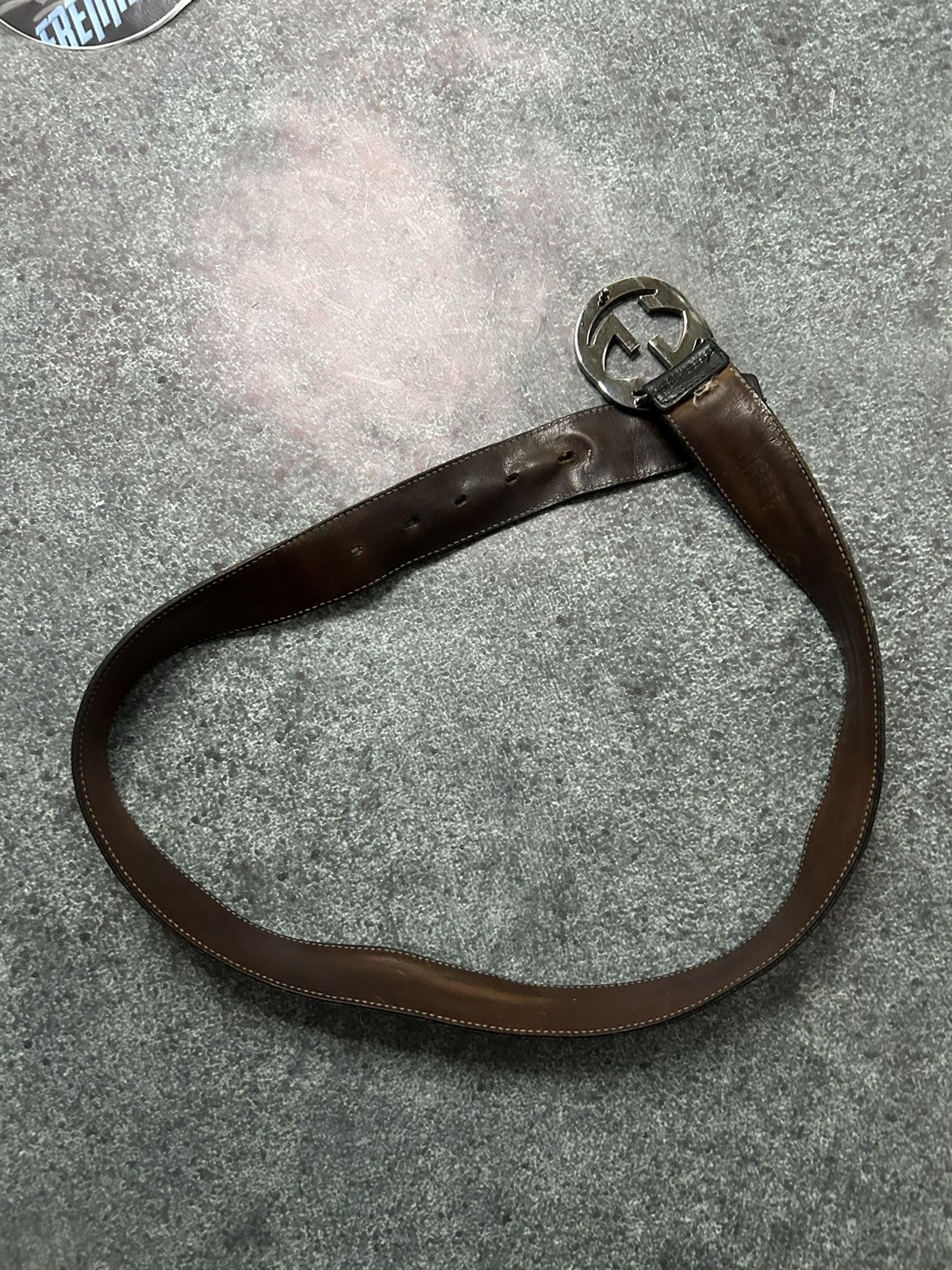 Gucci × Vintage VINTAGE BELT GUCCI Size ONE SIZE - 3 Thumbnail