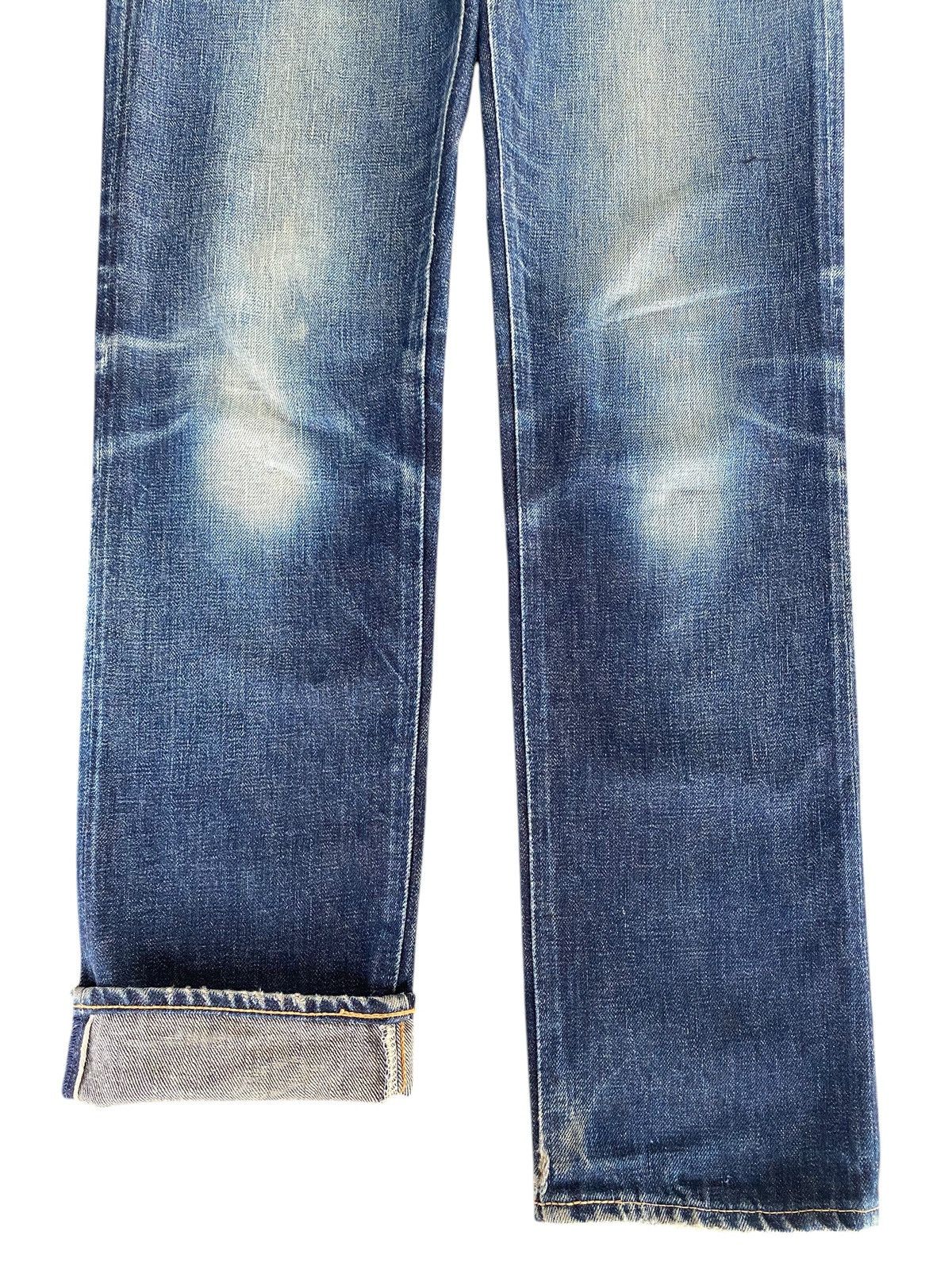 Japanese Brand Tenoras Japan Selvedge Denim Vintage Blue Straight Slim Leg Size US 30 / EU 46 - 5 Thumbnail