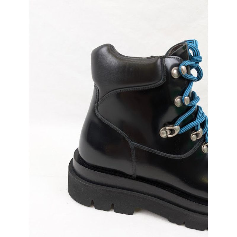 Bottega Veneta o1rshd1 Leather Ankle Boot in Black Size US 7 / EU 40 - 4 Thumbnail