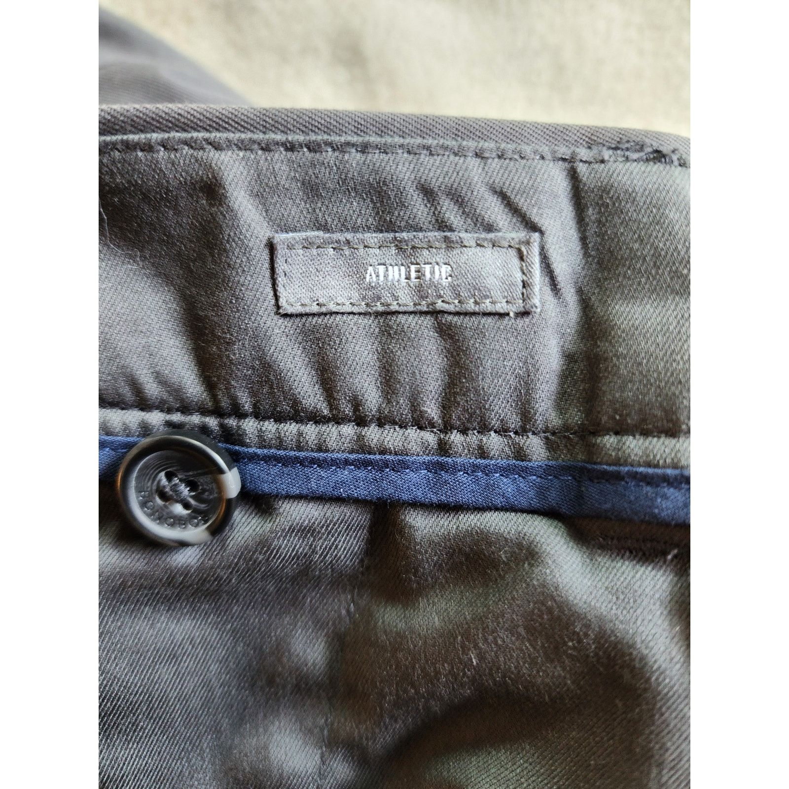 Bonobos Bonobos Friday Pant Athletic Fit Chino 30x32 Dark Grey Slate Size US 30 / EU 46 - 4 Thumbnail