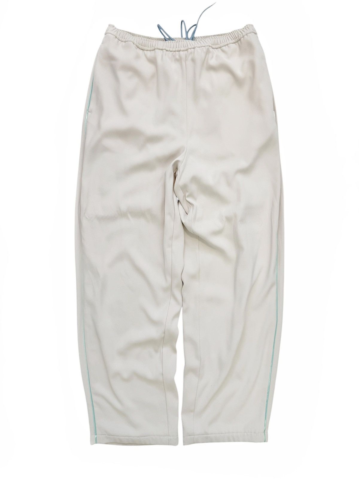 Acne Studios Cream Turqoise Baggy Lounge Track Pant Size US 34 / EU 50 - 1 Thumbnail