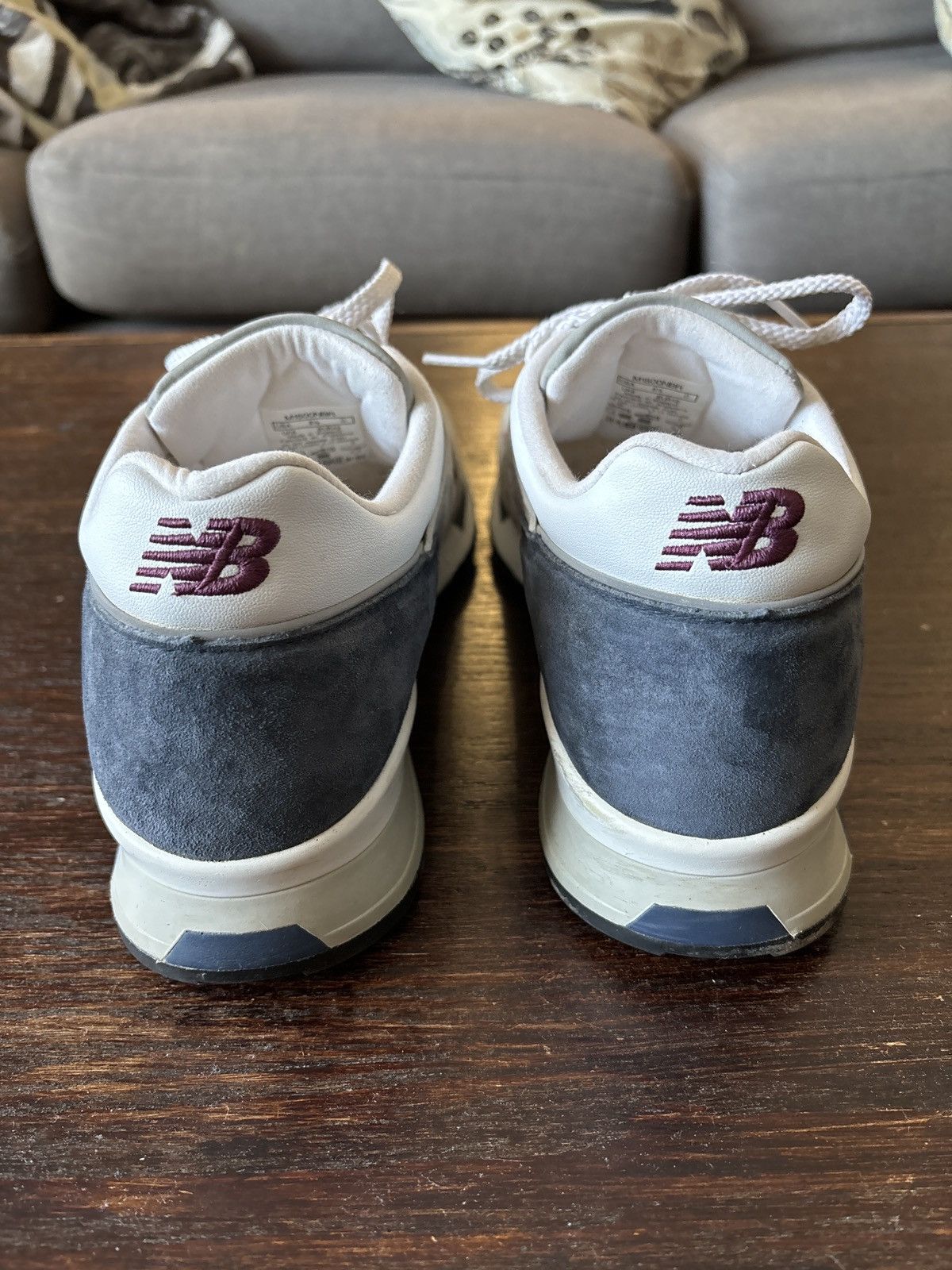 New Balance 1500 Grey Burgundy Teal