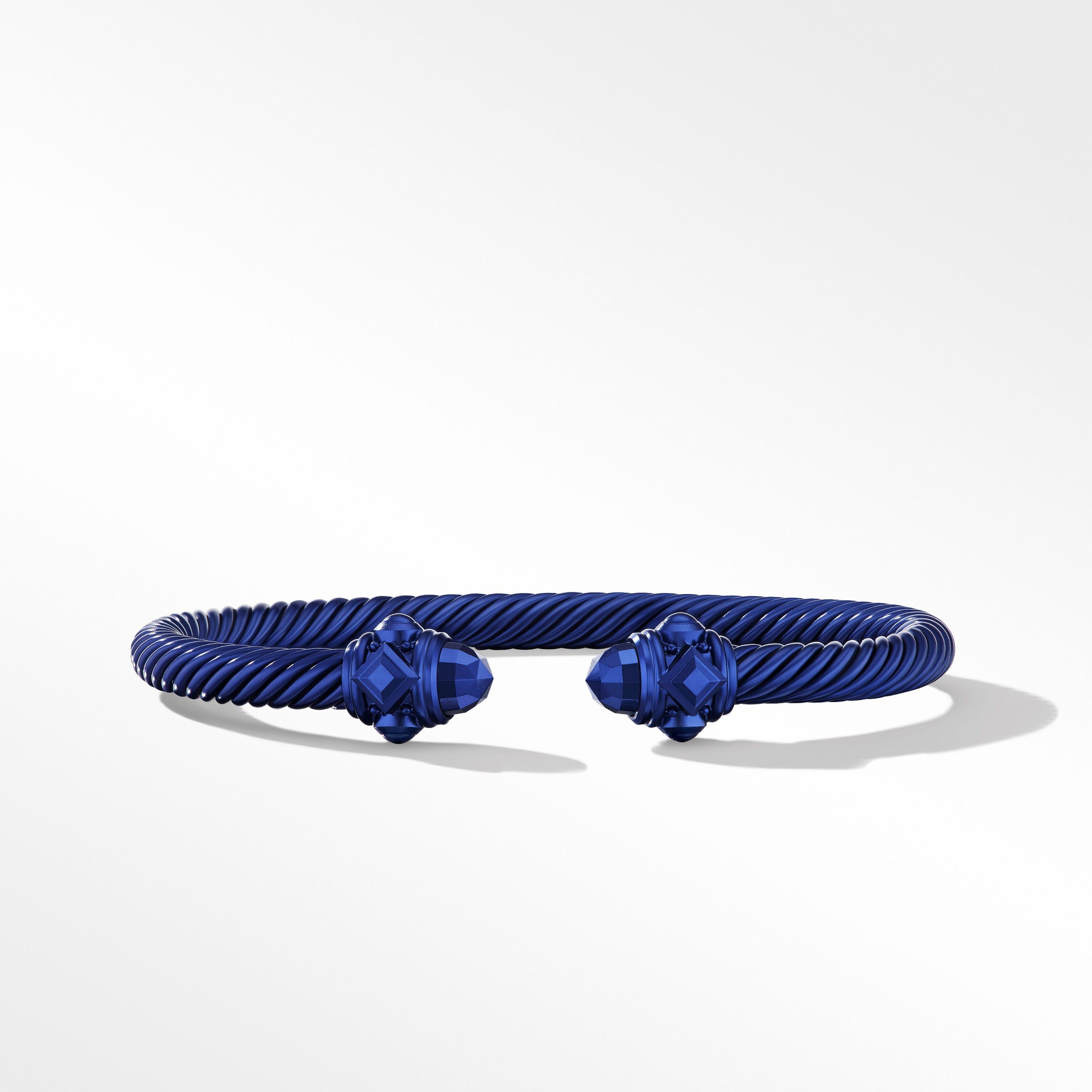 David Yurman o1w1db10525 B12543 Bracelet in Indigo Aluminum & 5mm Size ONE SIZE - 1 Preview