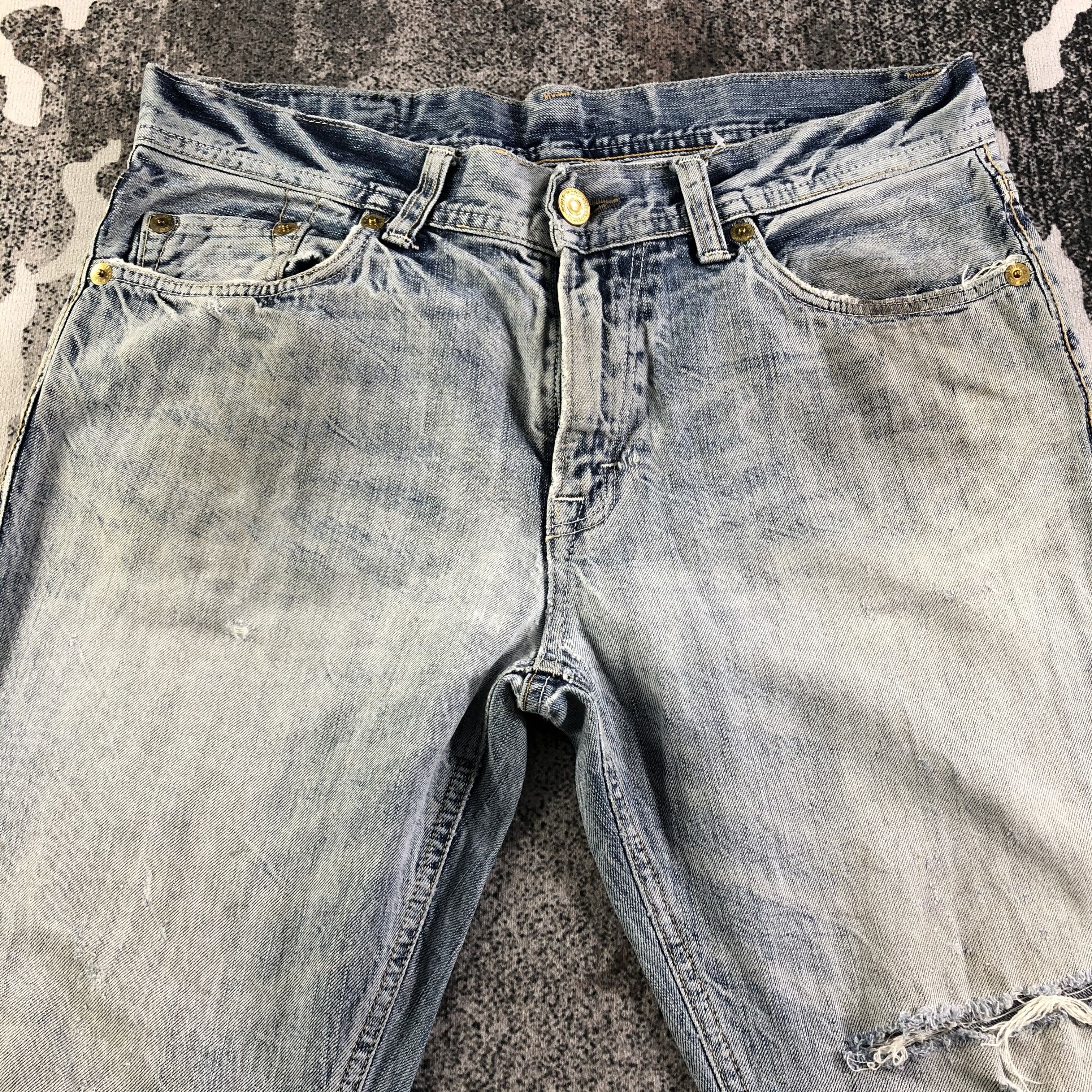 Japanese Brand Japanese Denim Craft Jeans Flare Denim KJ2526 Size US 33 - 3 Thumbnail