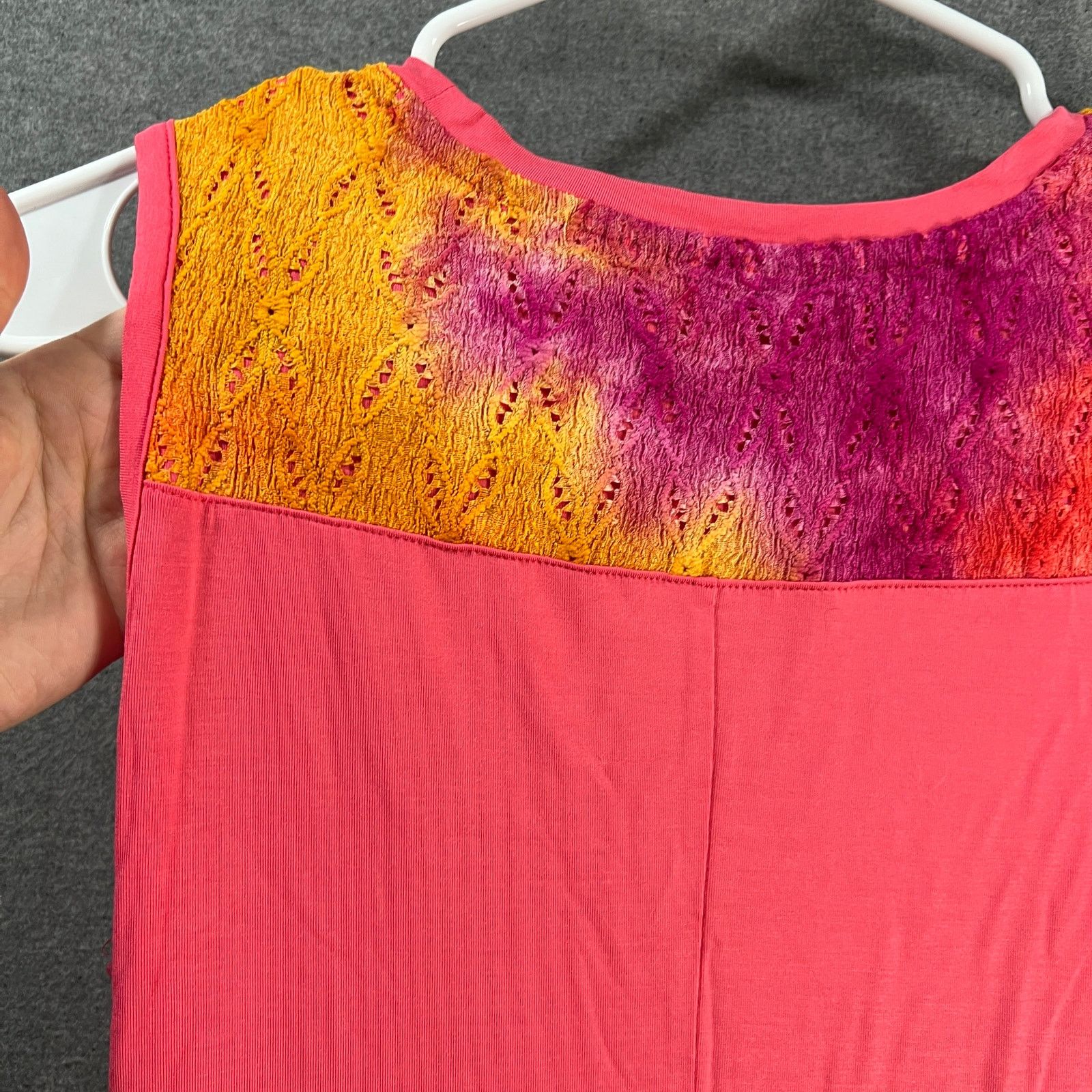 Other LOGO by Lori Goldstein Dress with Tie-Dye He Size XS / US 0-2 / IT 36-38 - 14 Thumbnail