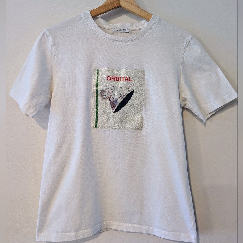 JW Anderson JW Anderson - Orbital - White, 100% Cotton, Unisex Shirt, XS Size US XS / EU 42 / 0 - 1 Thumbnail