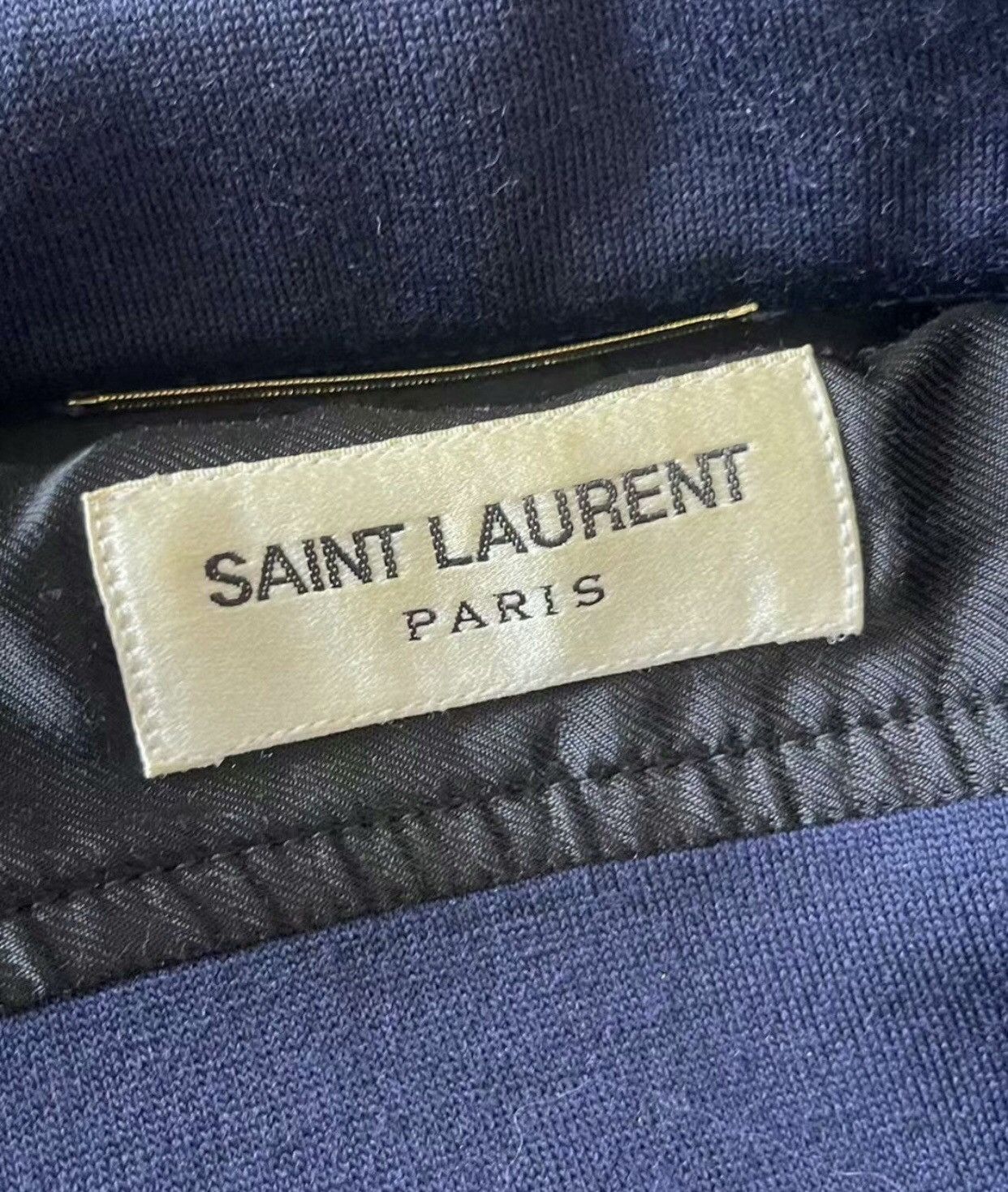 Saint Laurent Paris Saint Laurent Blue Gold Label Wool Jacket2412-Nextarrow Size US M / EU 48-50 / 2 - 3 Thumbnail
