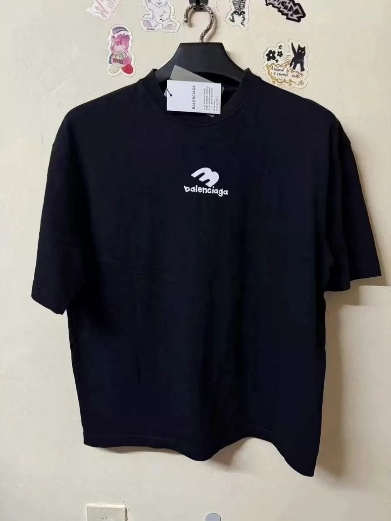 Balenciaga Balenciaga Doodle Logo Short Sleeve T-shirt Size S Size US S / EU 44-46 / 1 - 1 Thumbnail