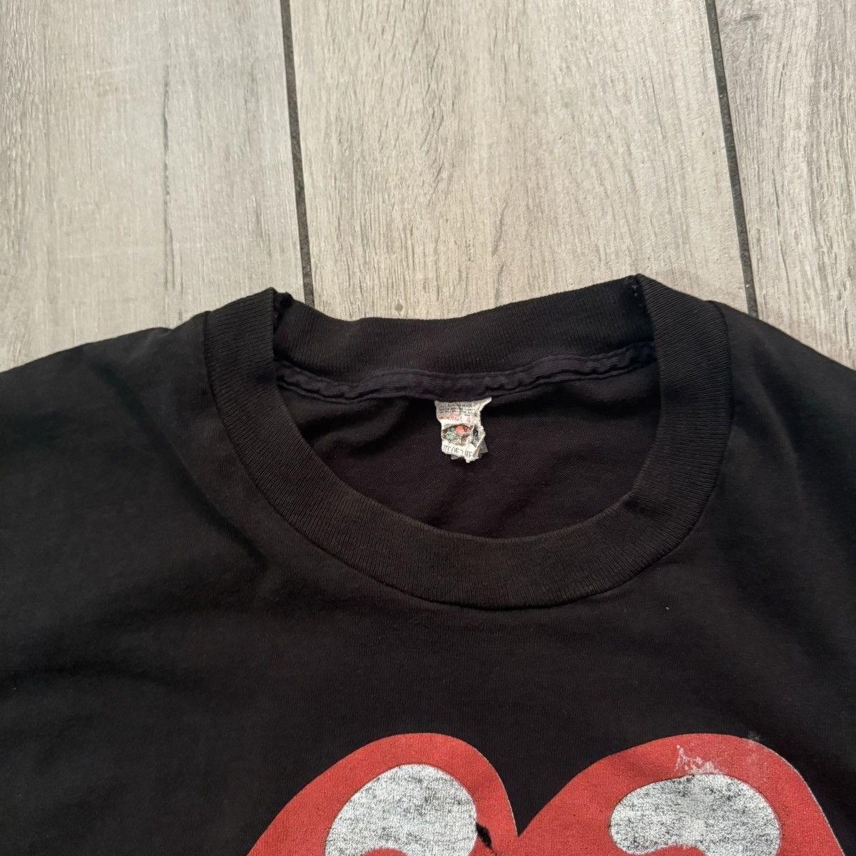 Band Tees × Nike × Stussy Crazy Vintage 1989 Distressed Rolling Stones Band Tour Tee Size M / US 6-8 / IT 42-44 - 12 Thumbnail
