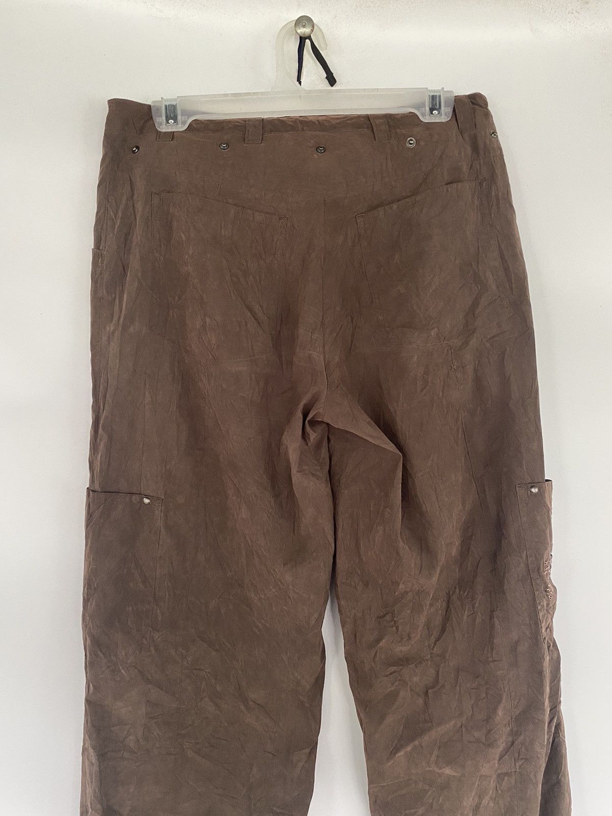 Japanese Brand Vintage Anni Luce VCG Brown Hip Hop Dancer Pants Size 30" / US 8 / IT 44 - 7 Thumbnail