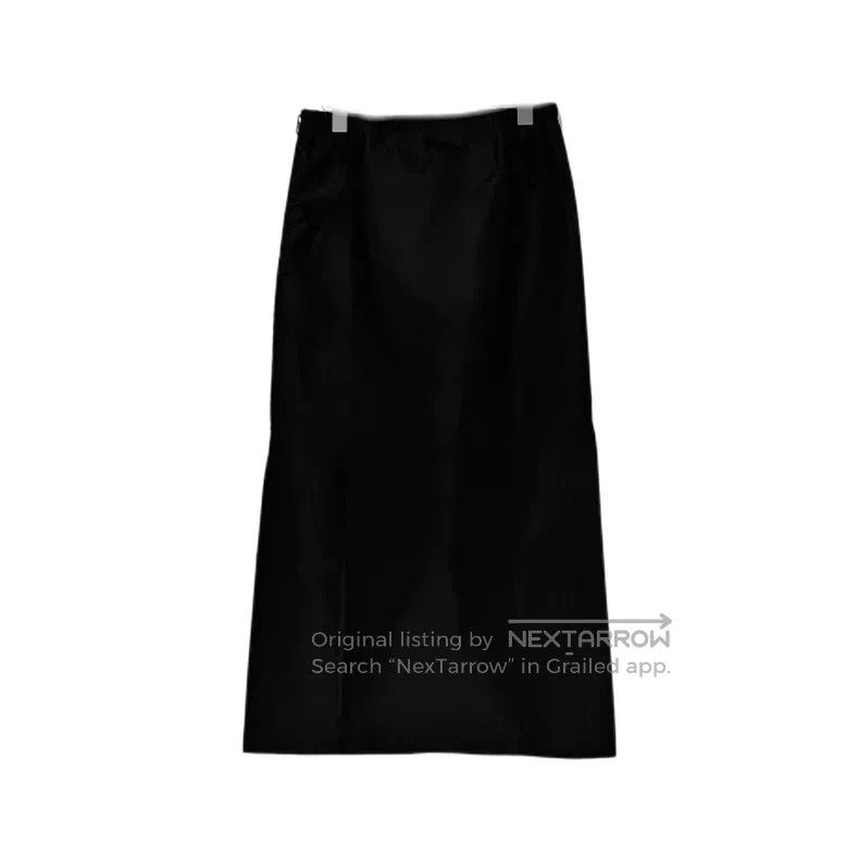 Dior Dior Black drawstring waist skirt Size 24" / US 00 / IT 34 - 2 Thumbnail