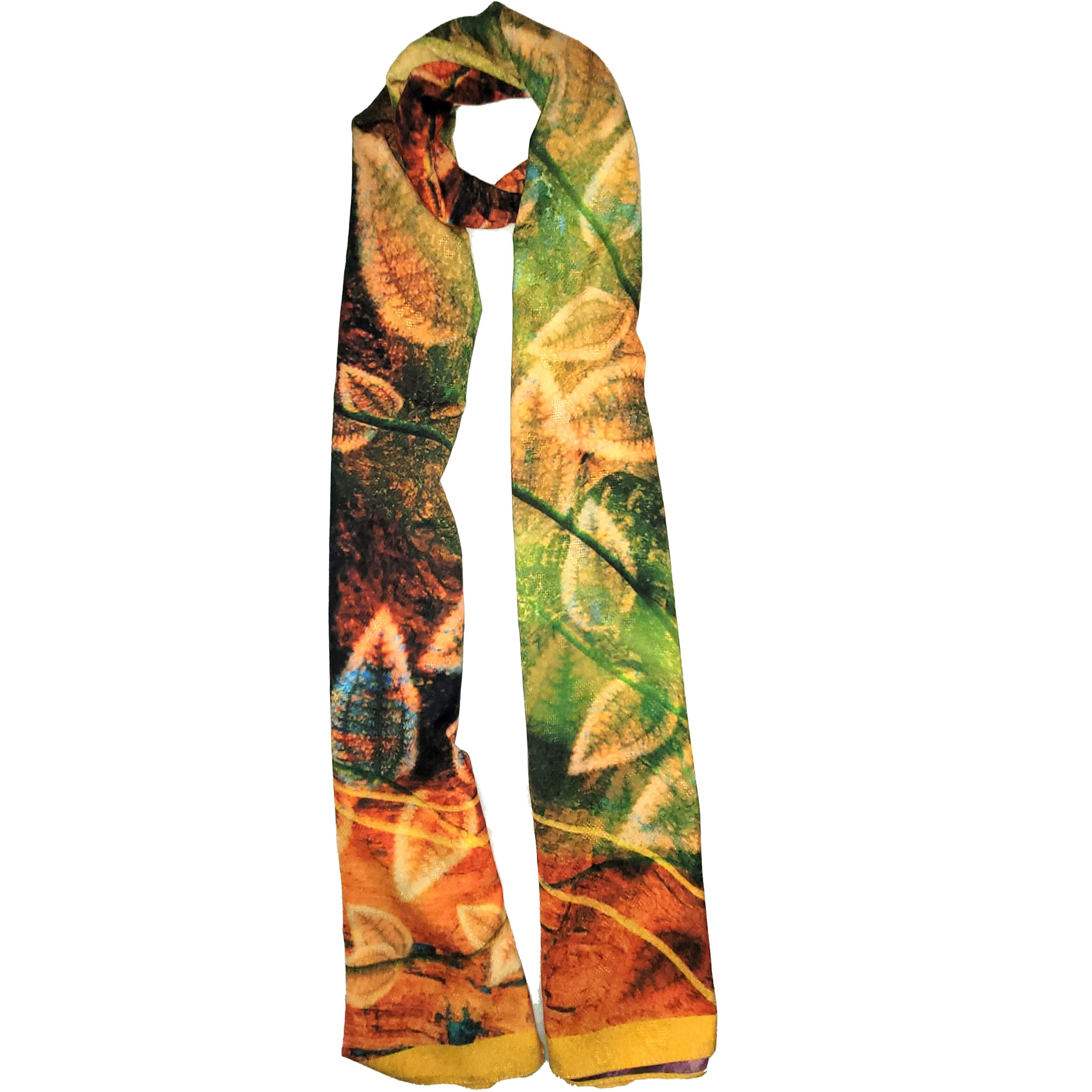 Other NWT Double-Sided Silk Scarf 27"x70" Long Rectangle Wrap 3328 Size ONE SIZE - 5 Thumbnail