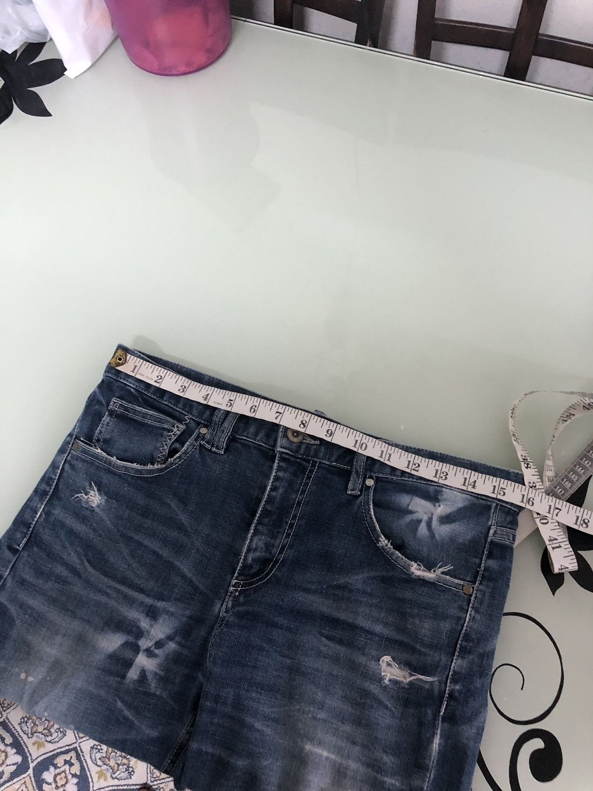 If Six Was Nine Semantic Design Flare Distressed Jeans Like Balmain Size US 30 / EU 46 - 15 Thumbnail
