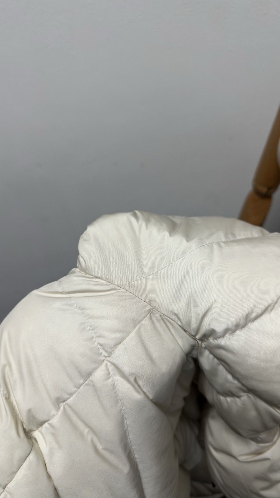 Moncler MONCLER Women's Miriel White Milky Down Jacket Size 3 Size M / US 6-8 / IT 42-44 - 23 Thumbnail
