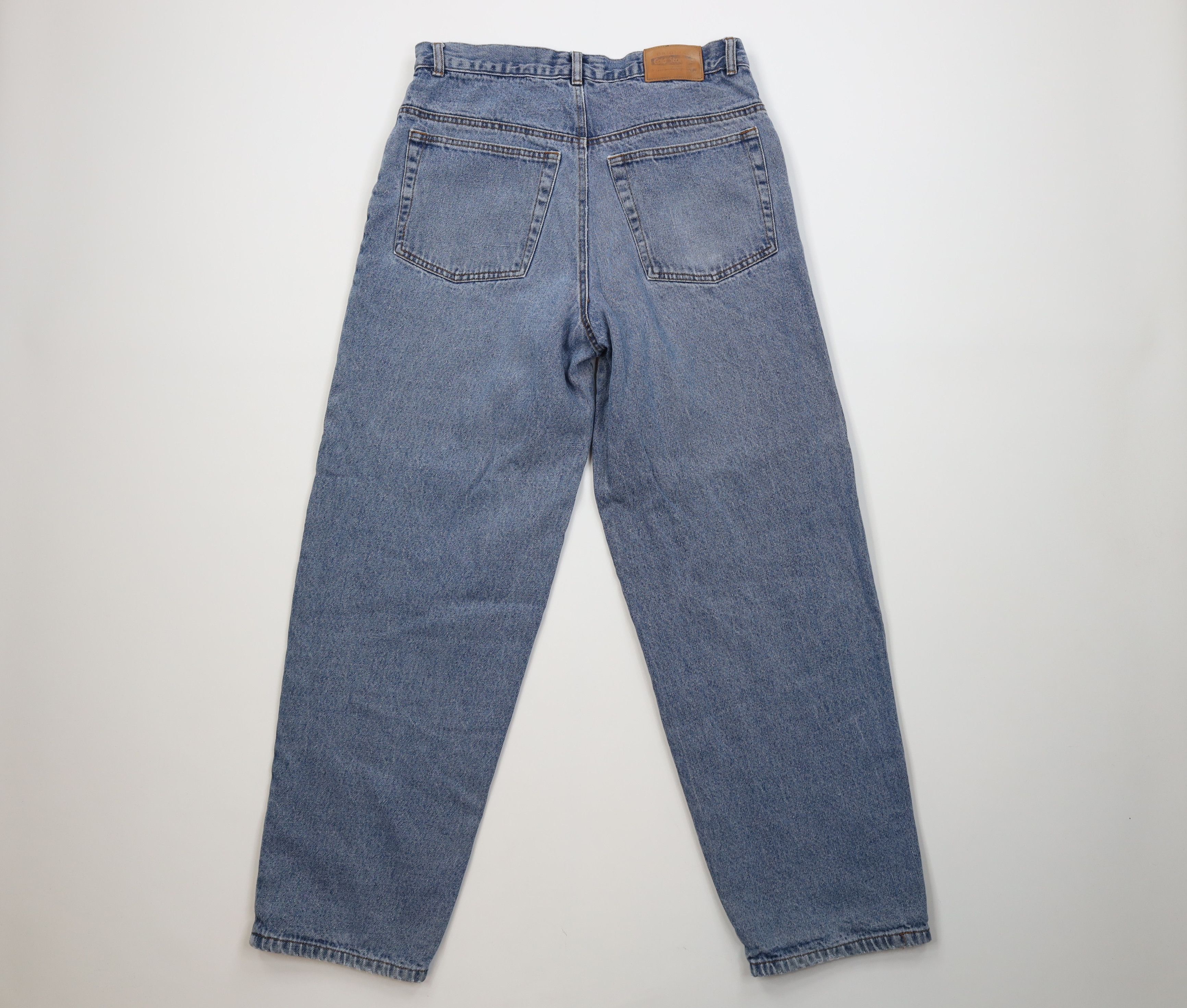Vintage Vintage 90s Streetwear Lined Wide Leg Denim Jeans Blue Size US 36 / EU 52 - 12 Thumbnail