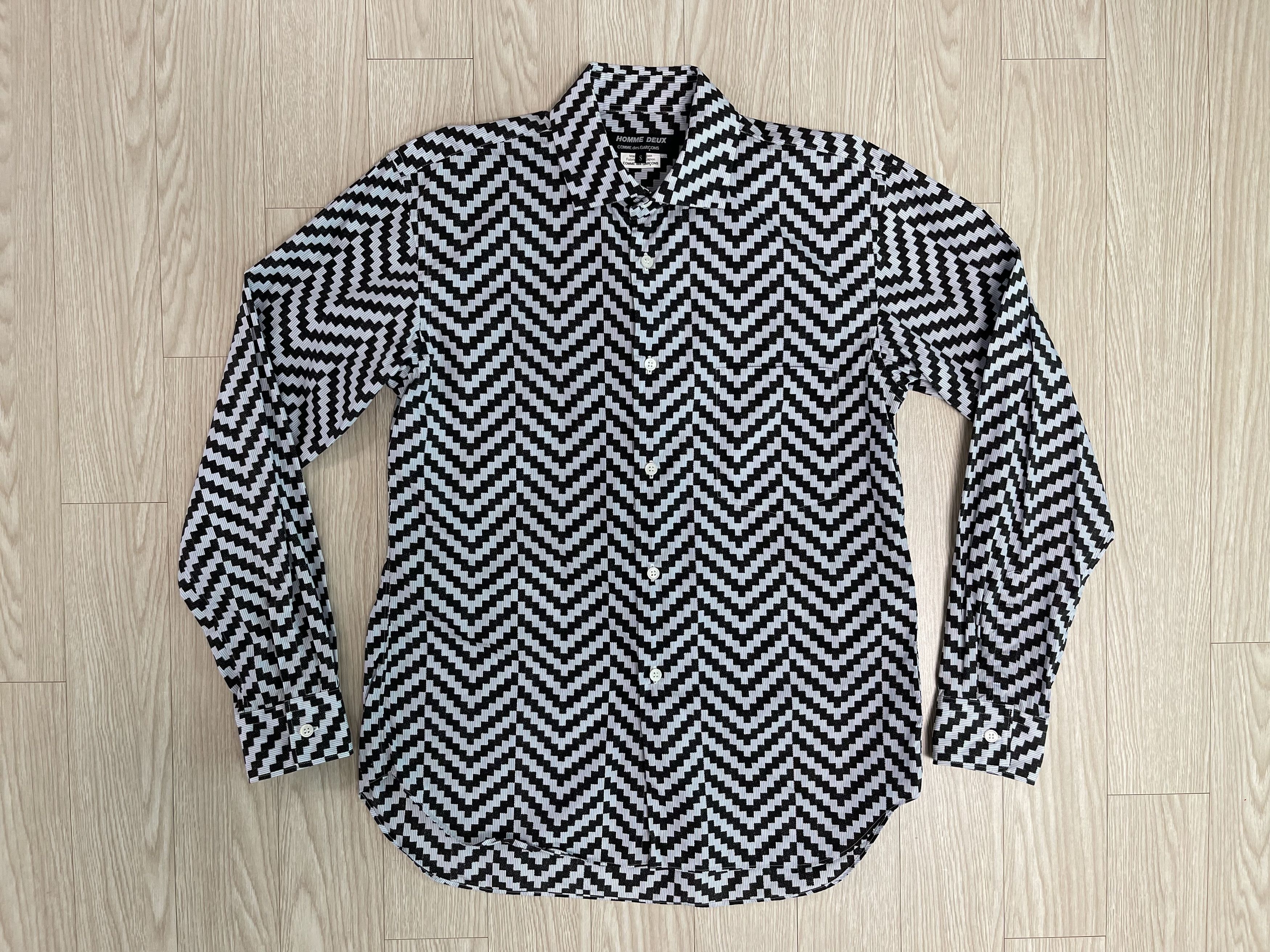 Comme des Garcons Homme Deux COMME des GARCONS HOMME DEUX Shirt AD2019 Size US S / EU 44-46 / 1 - 1 Thumbnail