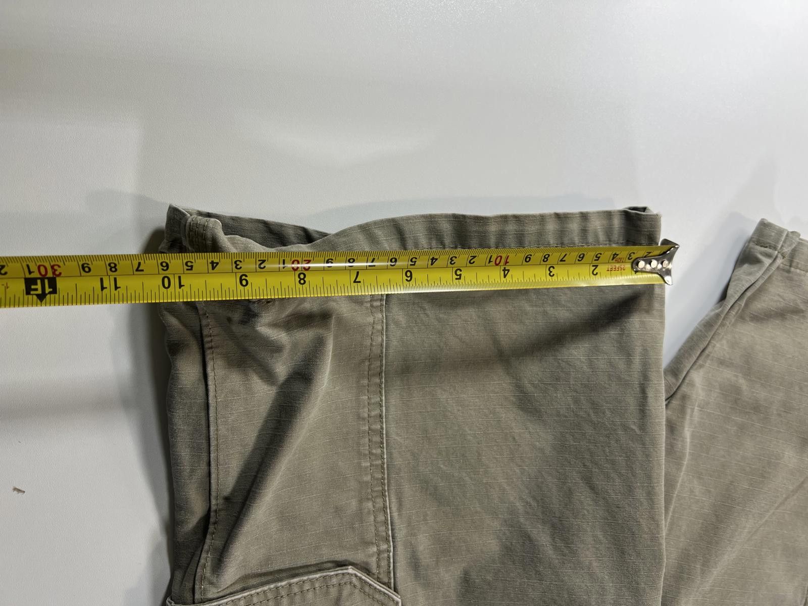 Unknown London Vintage Wrangler Beige Cargo Shorts 32 Size US 32 / EU 48 - 9 Thumbnail