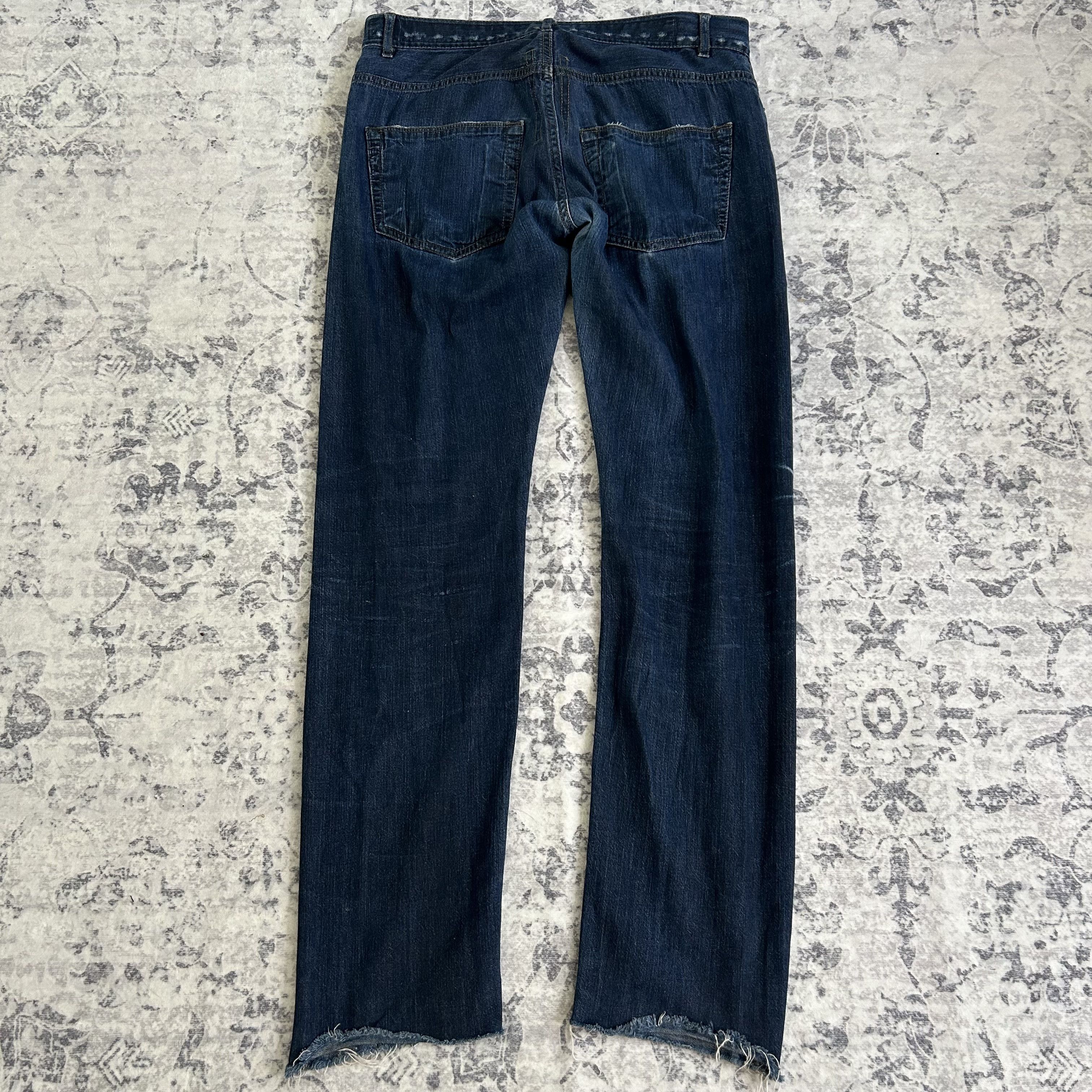 Rick Owens Drkshdw Rick Owens DRKSHDW Blue Jeans Size US 30 / EU 46 - 9 Thumbnail