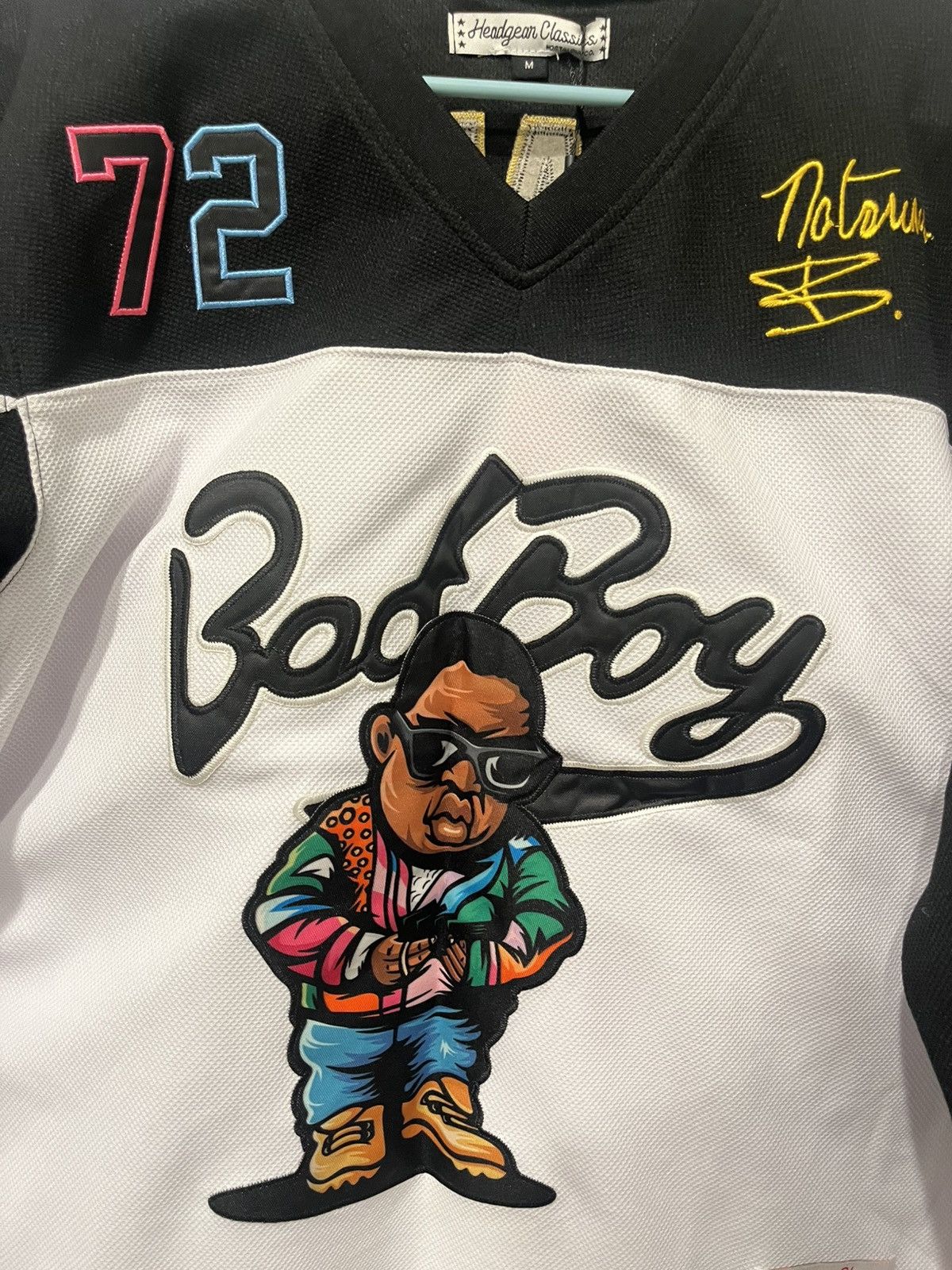 Other Headgear Classics Biggie Smalls Bad Boy #72 Hockey Jersey Size US M / EU 48-50 / 2 - 3 Thumbnail