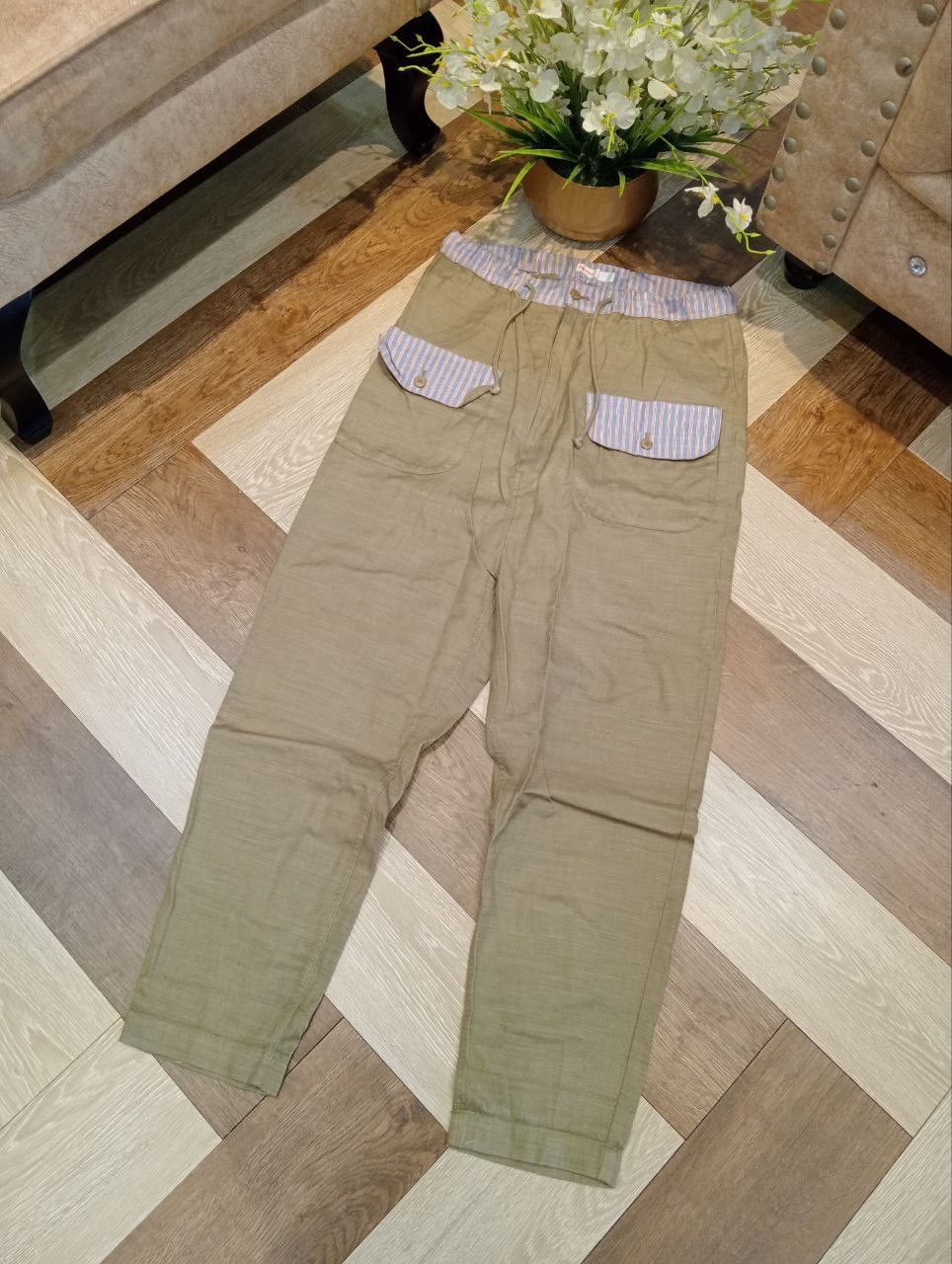Issey Miyake NE-NET ISSEY MIYAKE 4 POCKET PANTS - SIZE 2 Size US 31 - 2 Thumbnail