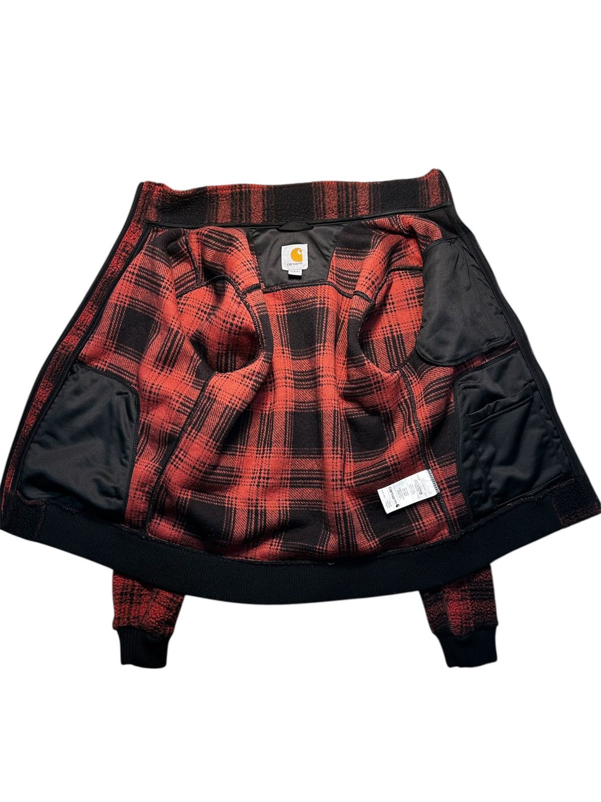 Carhartt Carhartt Zip up Flannel Style Sweater Size US XS / EU 42 / 0 - 4 Thumbnail