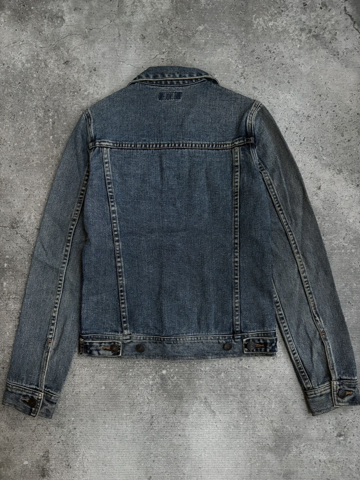 Japanese Brand TRUCKER DENIM BODY FIT ANAP Size S / US 4 / IT 40 - 3 Thumbnail