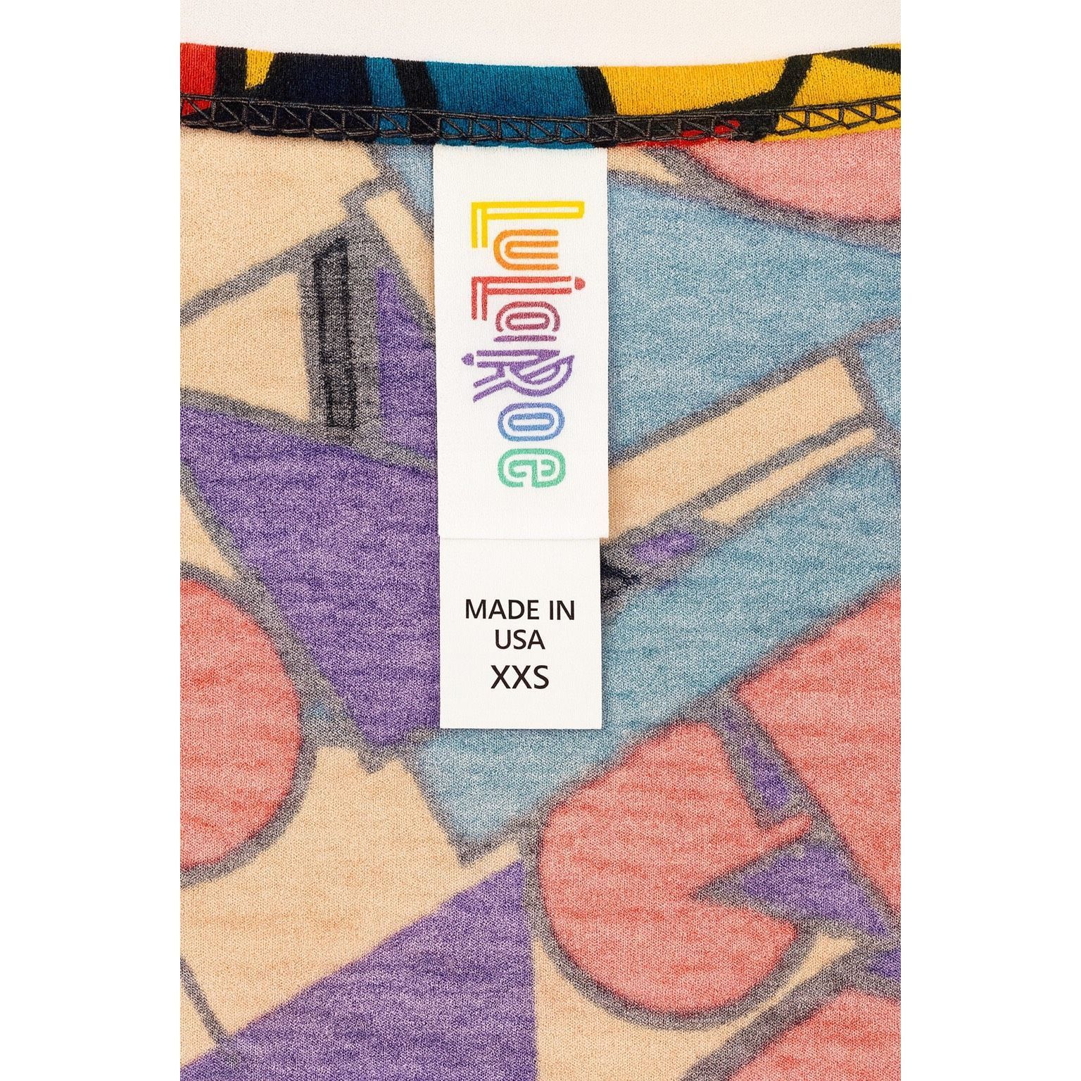 Other LulaRoe Perfect T - XXS | Colorful Geometric Print Size XXS / US 00 / IT 34 - 4 Thumbnail