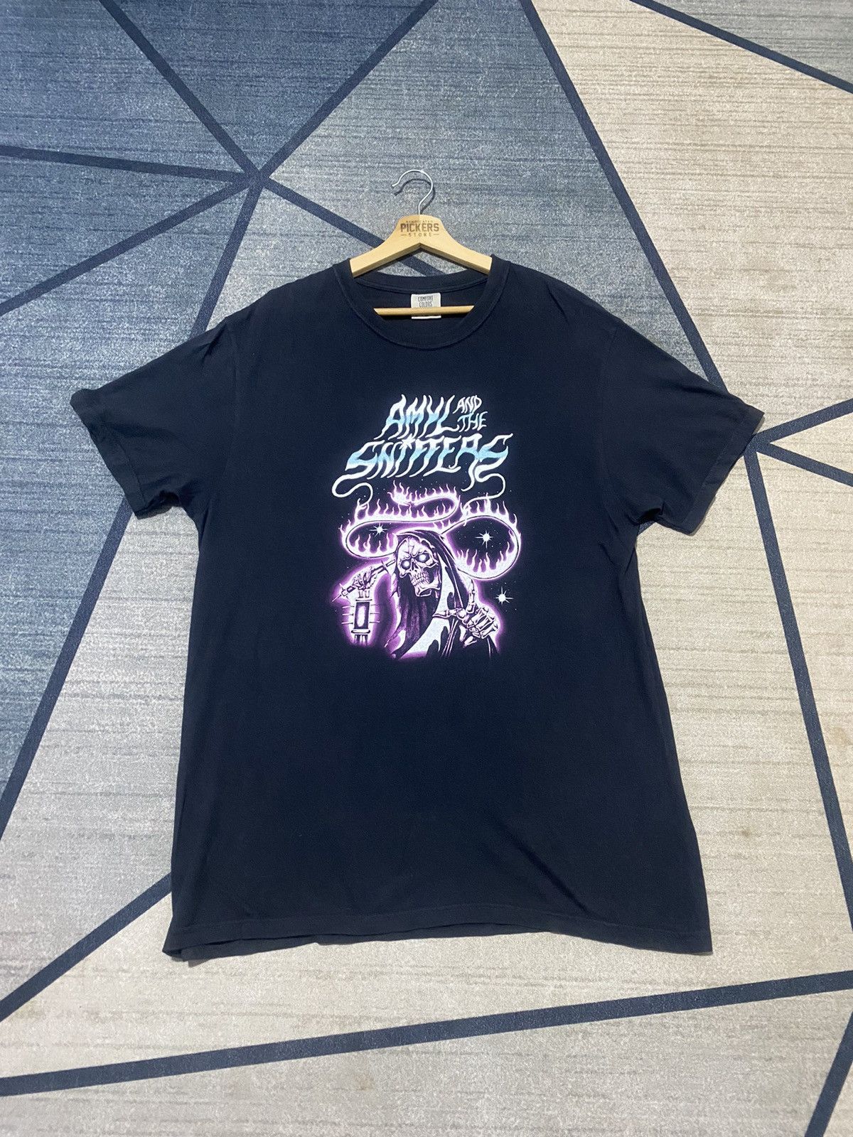 Band Tees AMYL AND THE SNIFFLERS REAPER T SHIRT UNISEX LARGE Size US L / EU 52-54 / 3 - 2 Thumbnail