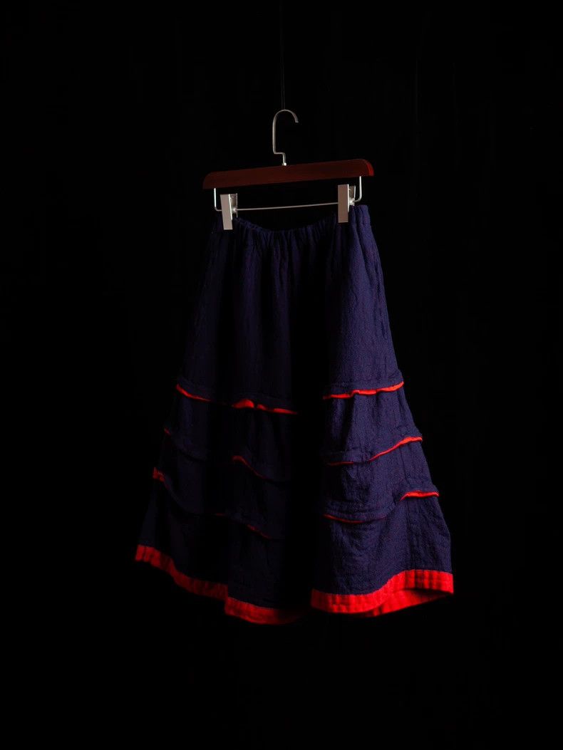 Comme des Garcons Comme des Garcons size S Felt dress cake skirt Size 23" - 1 Thumbnail
