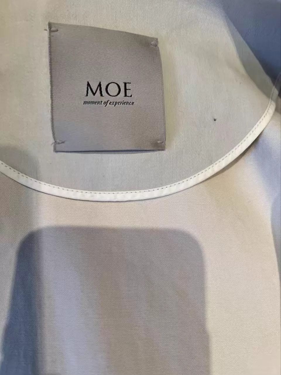 Other MOE Ivory Sheepskin Paneled Oversized Spring/Fall Jacket Size M / US 6-8 / IT 42-44 - 5 Thumbnail