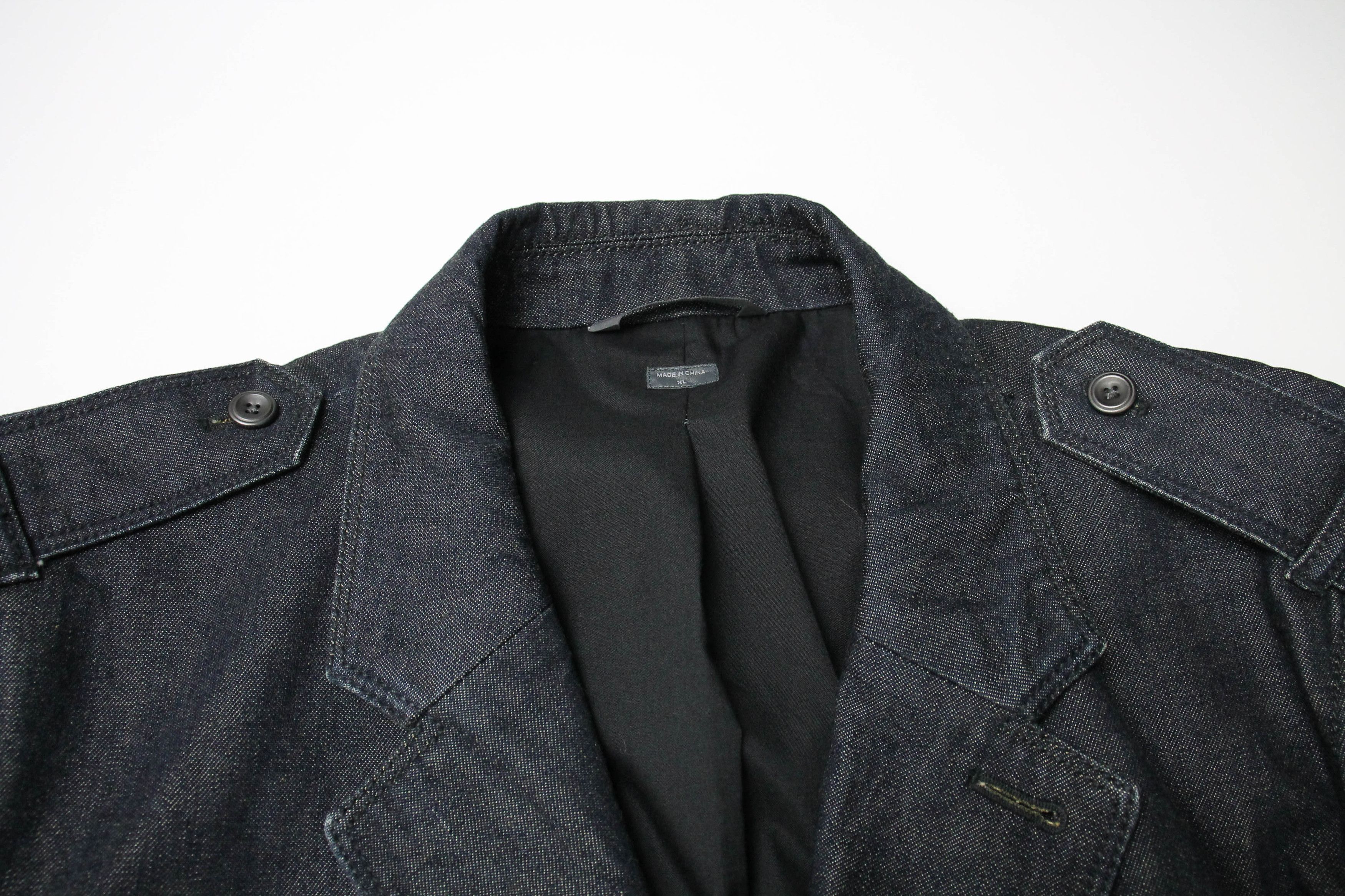 Armani Exchange ARMANI EXCHANGE Blazer Men's XL Single Breasted Notch Size 44R - 5 Thumbnail
