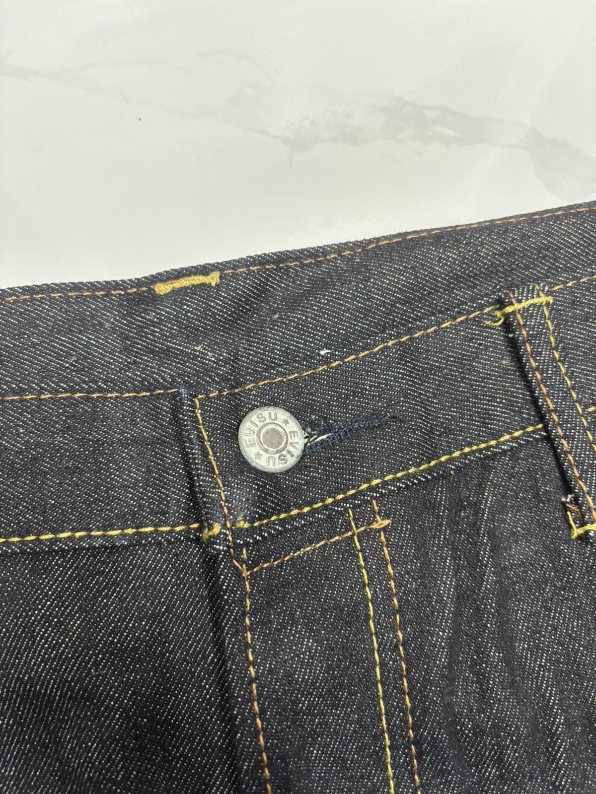 Japanese Brand Vintage Evisu Selvedge Japanese Brand Regular Fit Denim Jean Size US 36 / EU 52 - 10 Thumbnail
