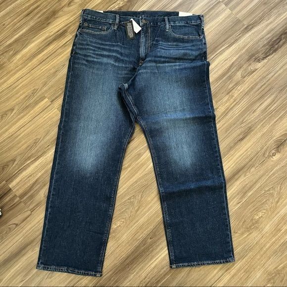 Banana Republic Banana Republic Organic Straight Leg Denim Jeans Size US 42 / EU 58 - 2 Thumbnail