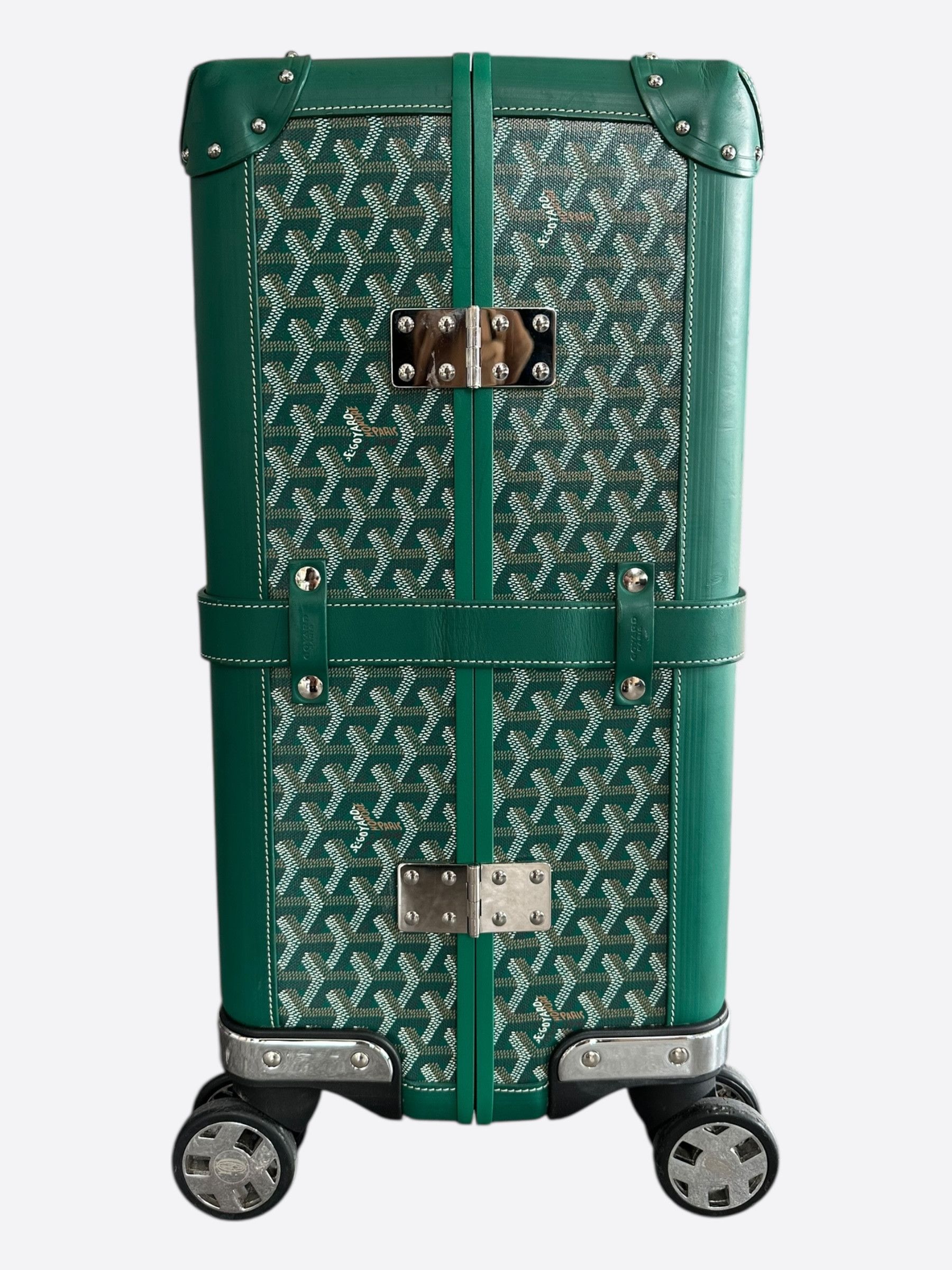 Goyard Goyard Green Bourget PM Trolley Case Size ONE SIZE - 2 Thumbnail