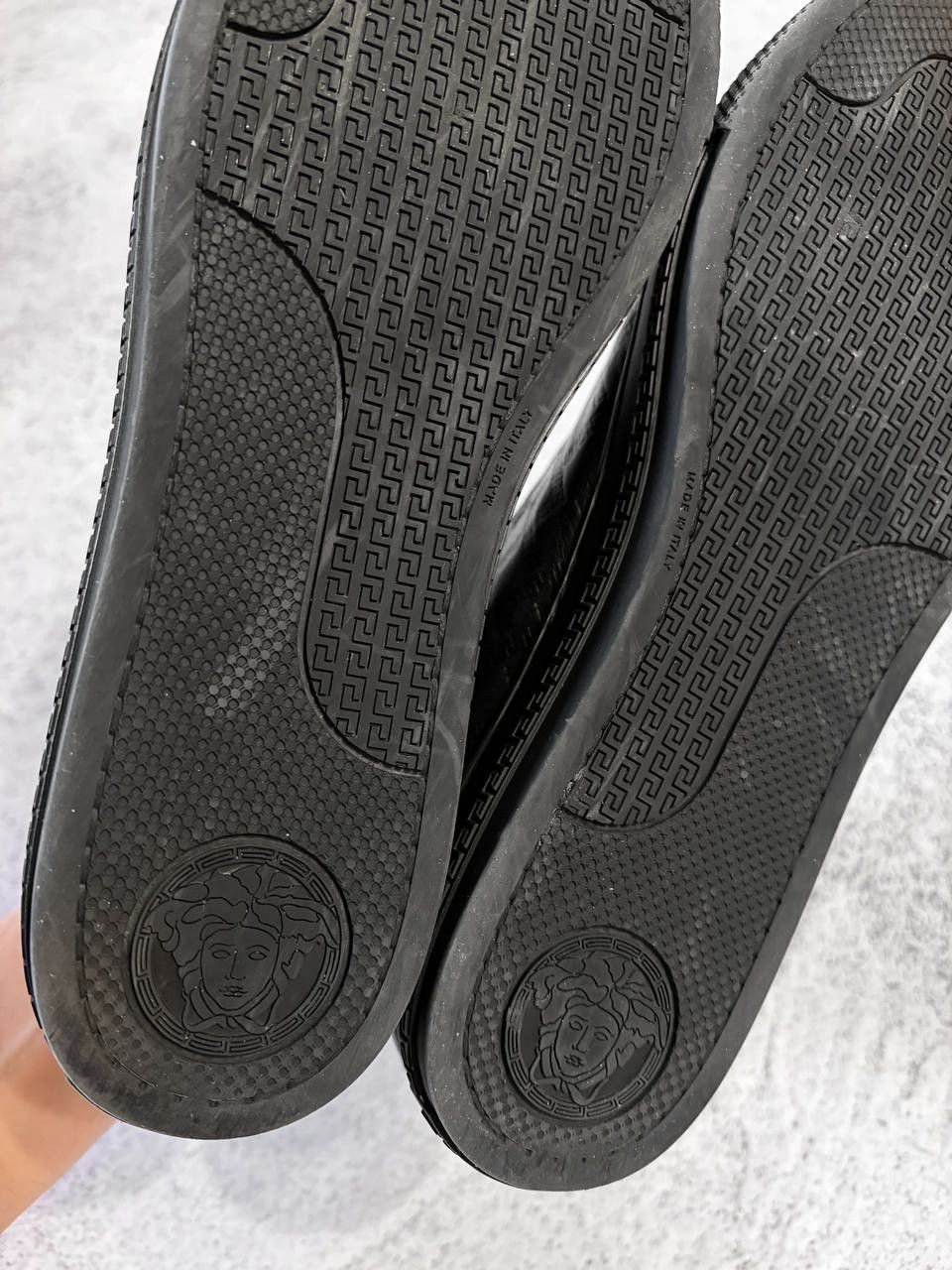 Versace Versace Medusa Greca Leather Sneakers Low Top Designer Shoes Size US 8 / EU 41 - 12 Thumbnail