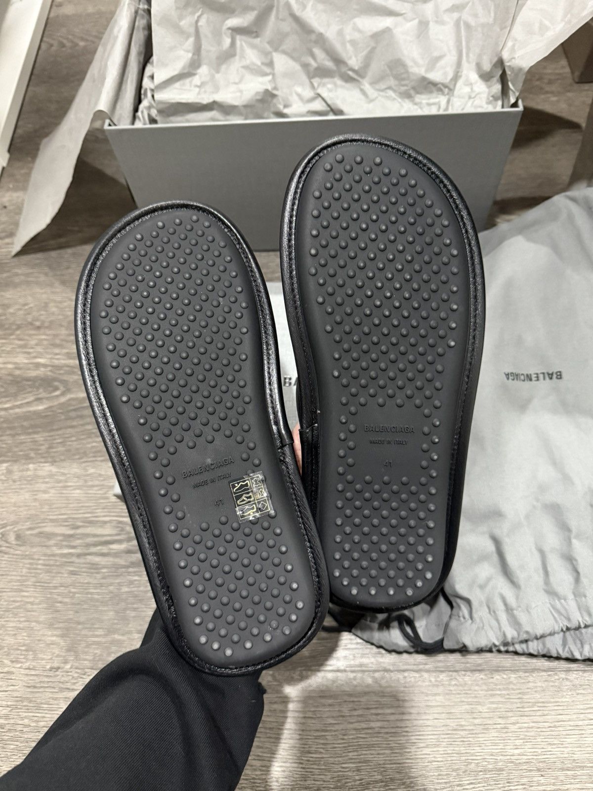 Balenciaga Leather Home Mule Flat Size US 8 / EU 41 - 9 Thumbnail