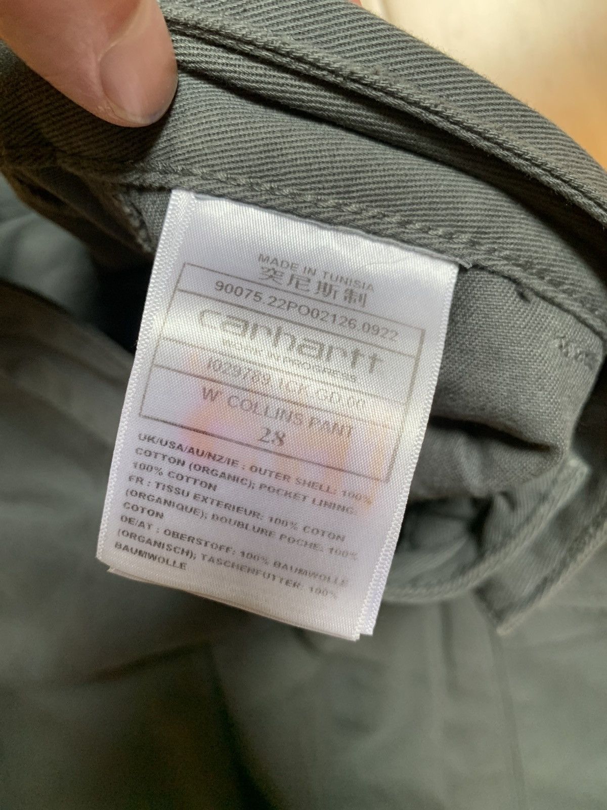 Carhartt Carhartt Collins Pant Cargo Pants Size US 28 / EU 44 - 7 Thumbnail