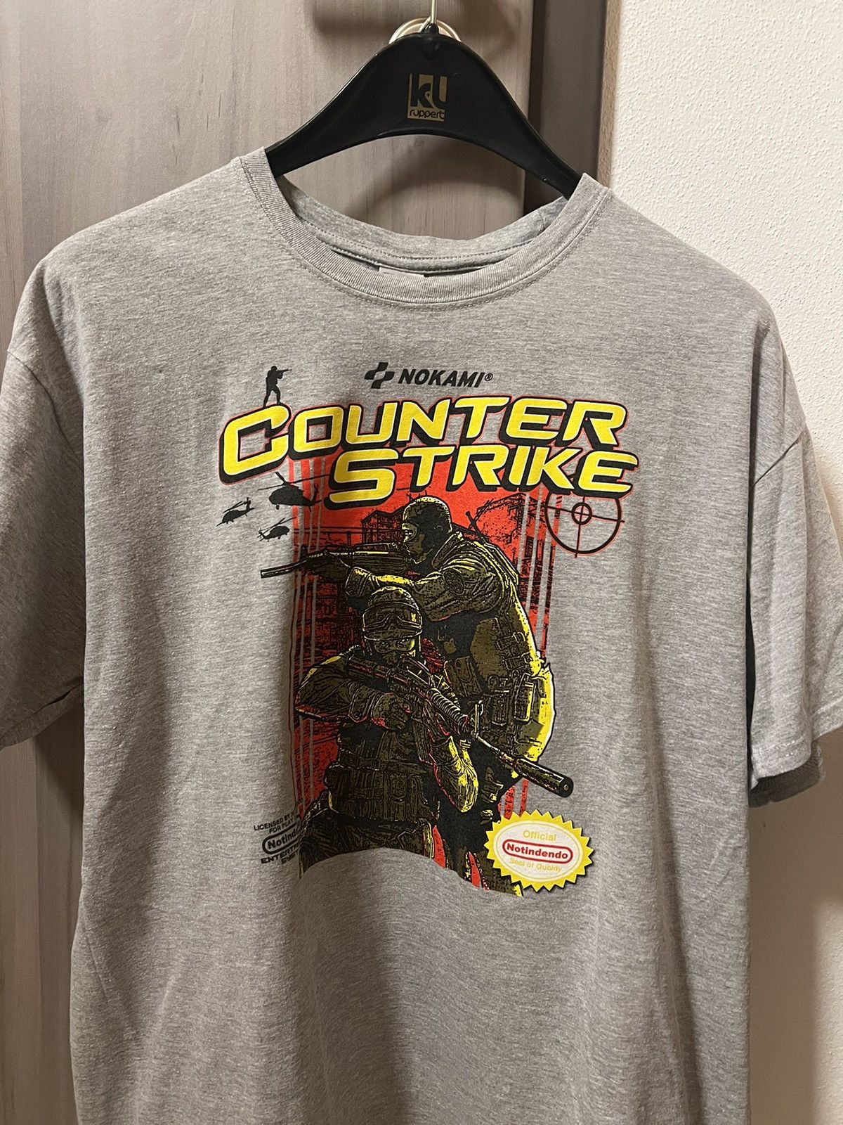 Gildan Vintage CS:GO Counter Strike Nokami Tee NES Gaming Gildan L Size US L / EU 52-54 / 3 - 2 Thumbnail