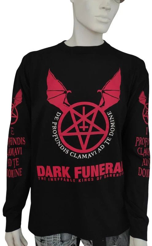 Band Tees Dark Funeral T Shirt Vintage 2003 Tour Black Metal Rare Size US XL / EU 56 / 4 - 2 Thumbnail