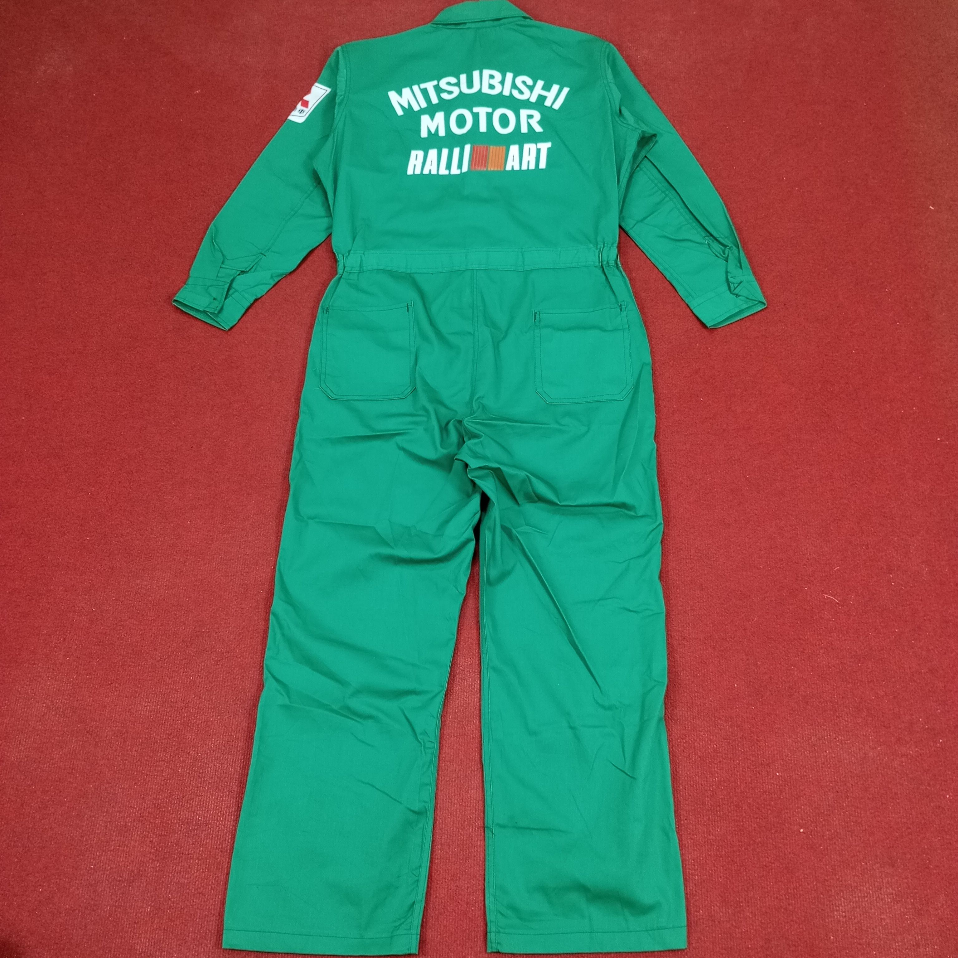 Japanese Brand Mitsubishi Motor Ralli Art Workwear Custom Coverall Jacket Size US M / EU 48-50 / 2 - 1 Thumbnail