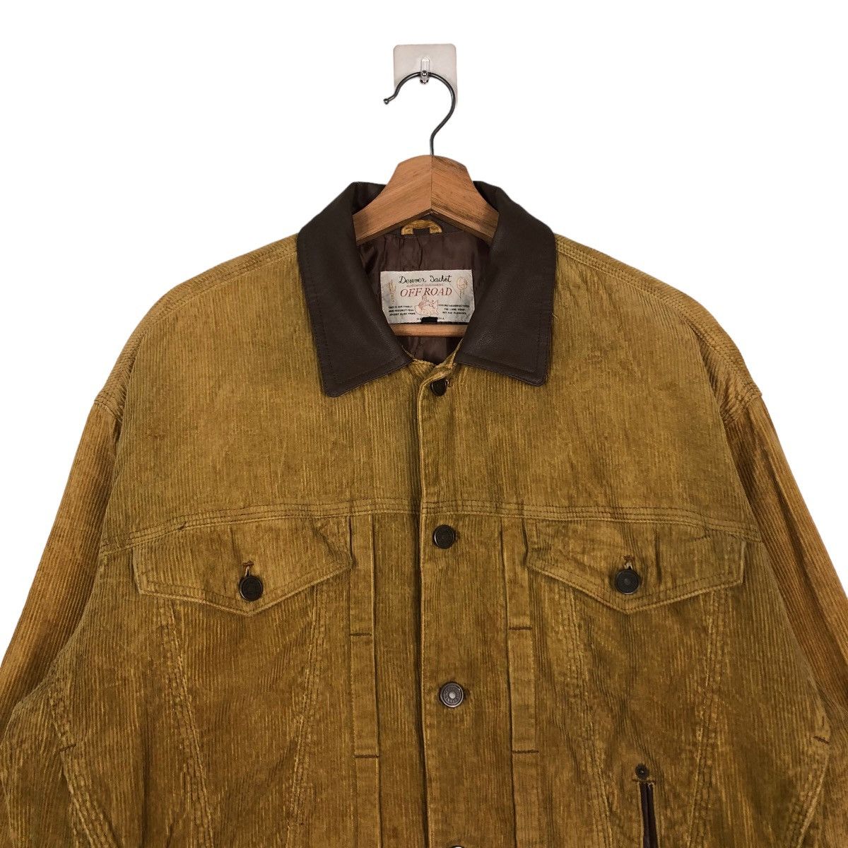 Issey Miyake 🔥Vintage Biker Jacket Corduroy Off Road Japan Issey Miyake Size US M / EU 48-50 / 2 - 3 Thumbnail