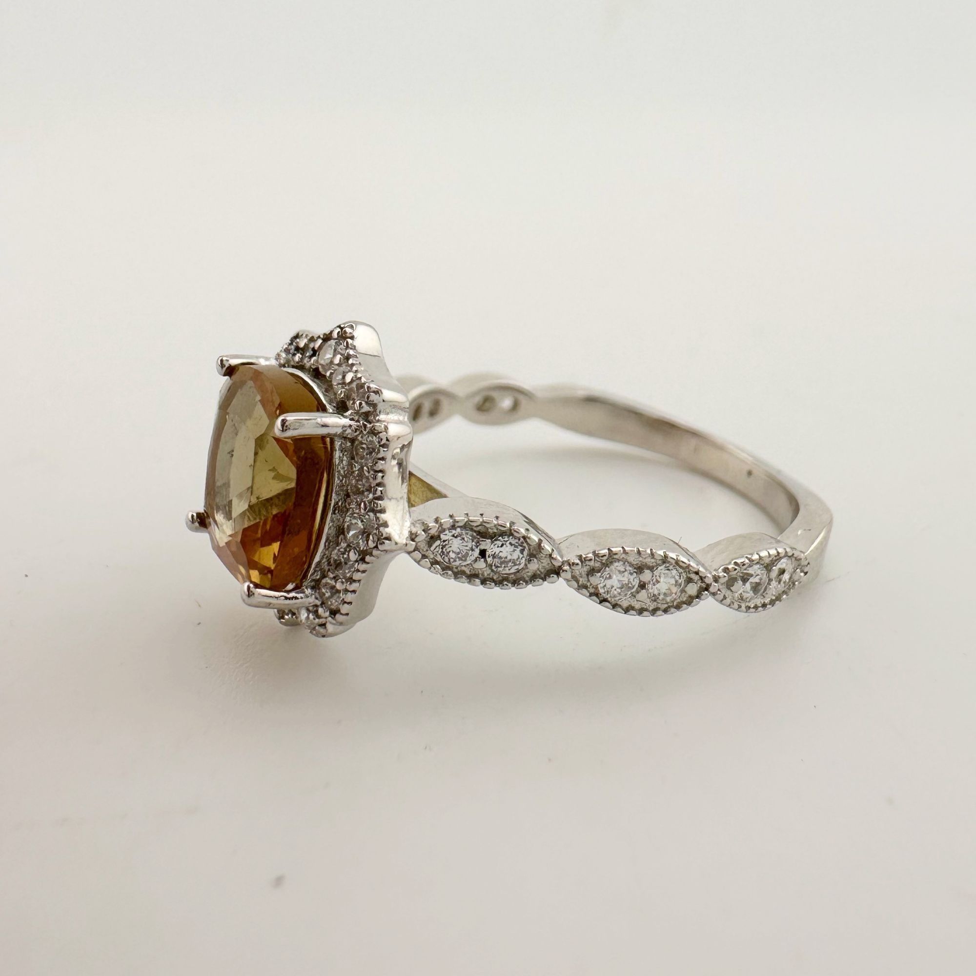 Other Pretty and Petite Antique Style Lab Created Sultanite Ring S Size ONE SIZE - 10 Thumbnail